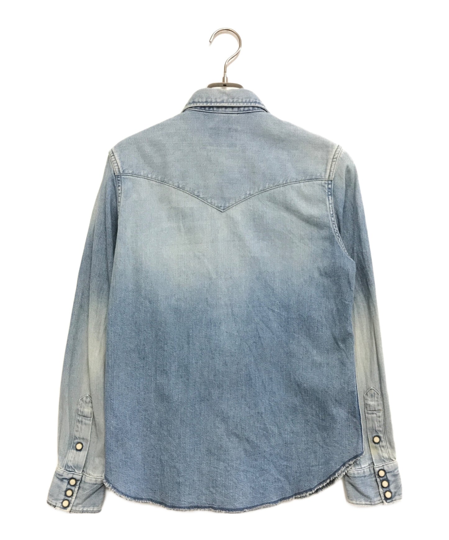 [Pre-owned] Hysteric Glamour patch dungaree shirt 01191AH11