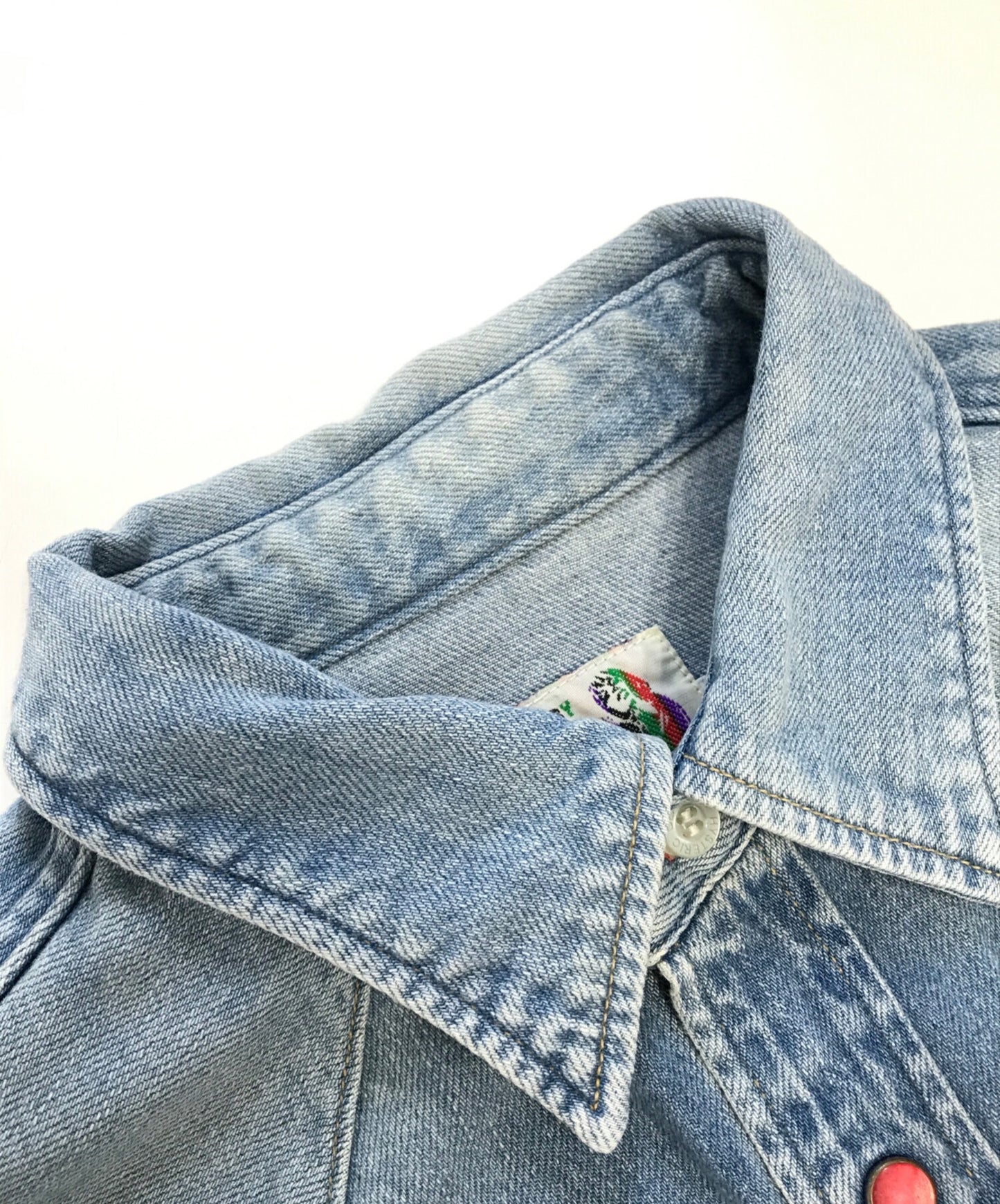 [Pre-owned] Hysteric Glamour patch dungaree shirt 01191AH11