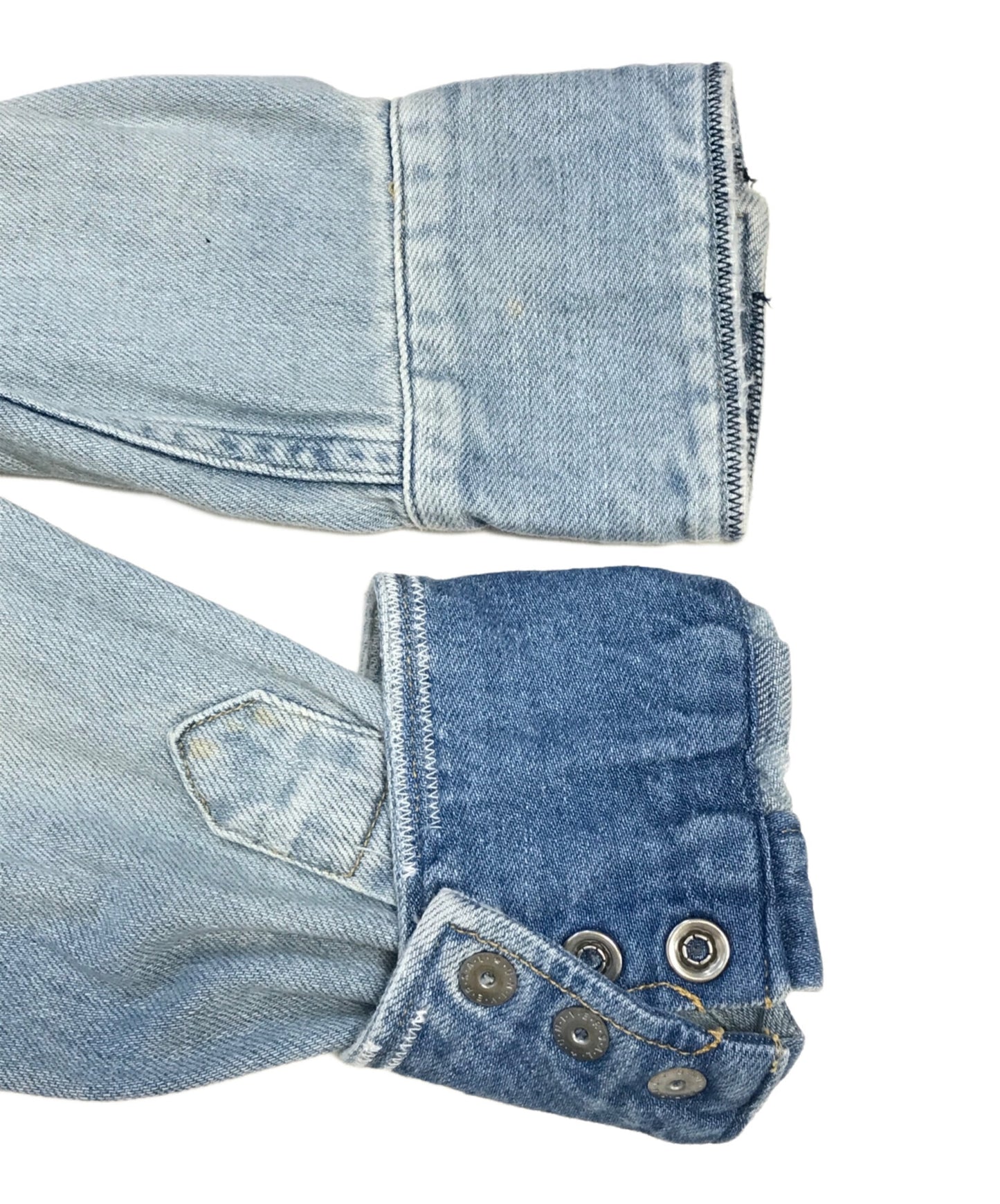 [Pre-owned] Hysteric Glamour patch dungaree shirt 01191AH11