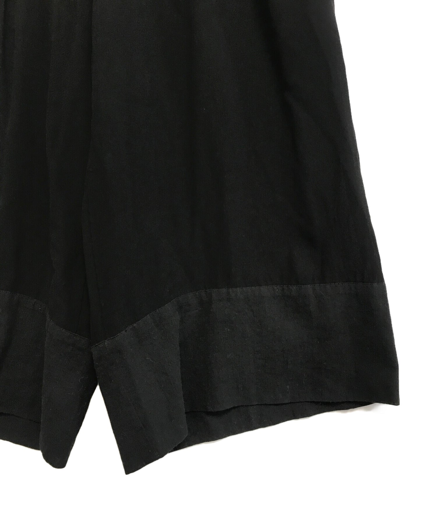 [Pre-owned] Y's Cropped Easy Pants with Switched Hem YM-P32-255