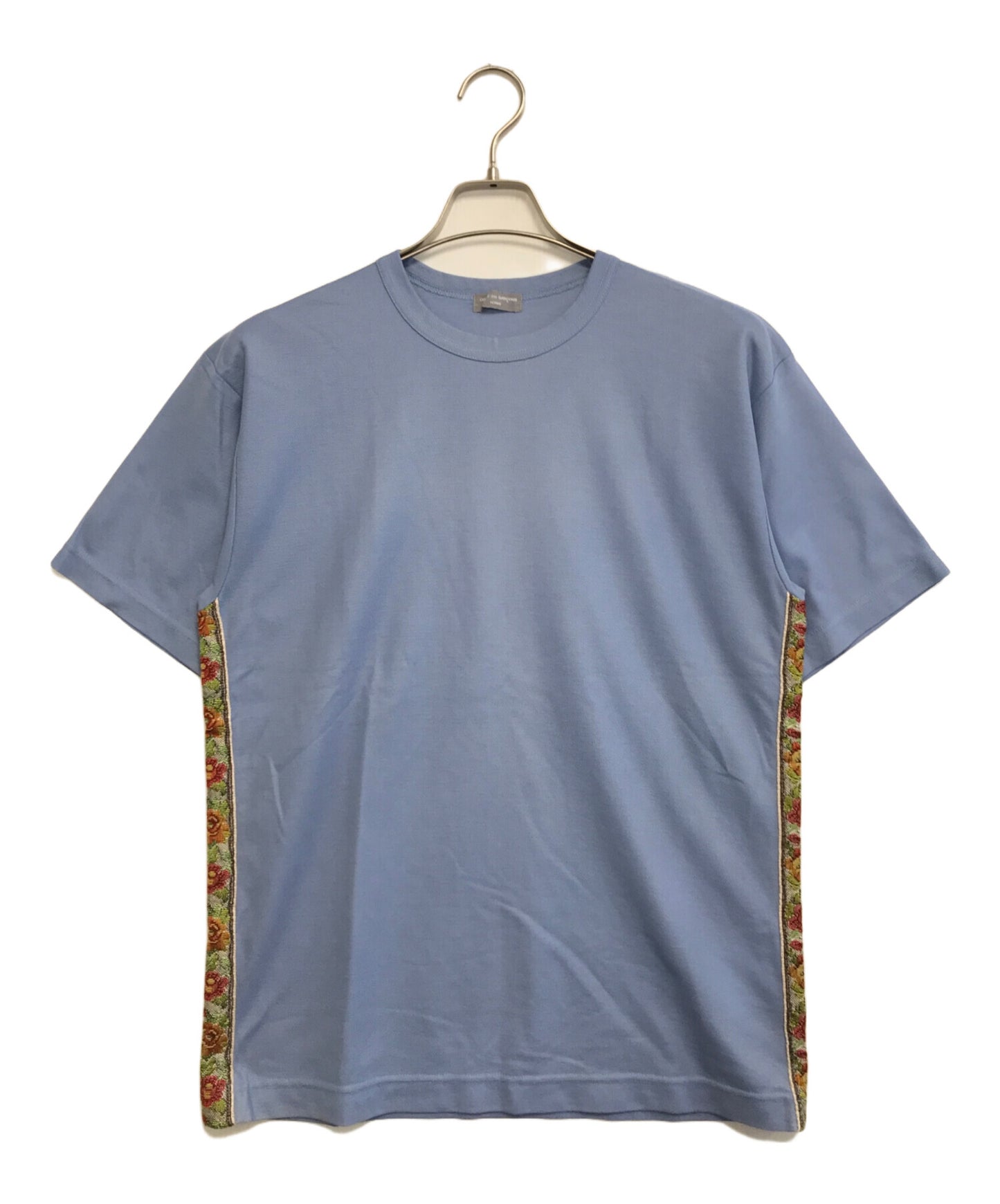 [Pre-owned] COMME des GARCONS HOMME Short-Sleeved T-Shirt in Gobelins Woven HT-100230