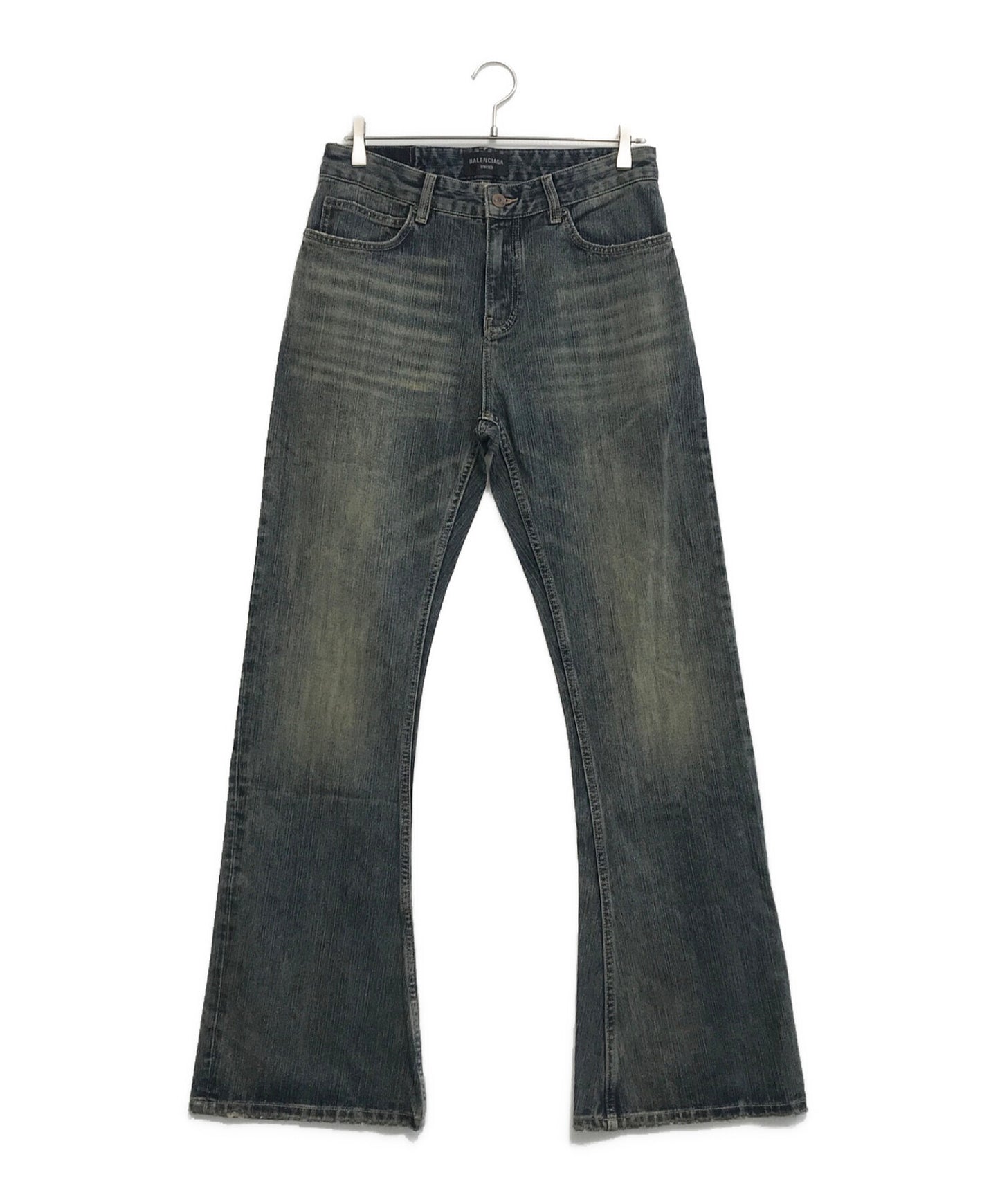 [Pre-owned] BALENCIAGA Washed Bootcut Denim Pants