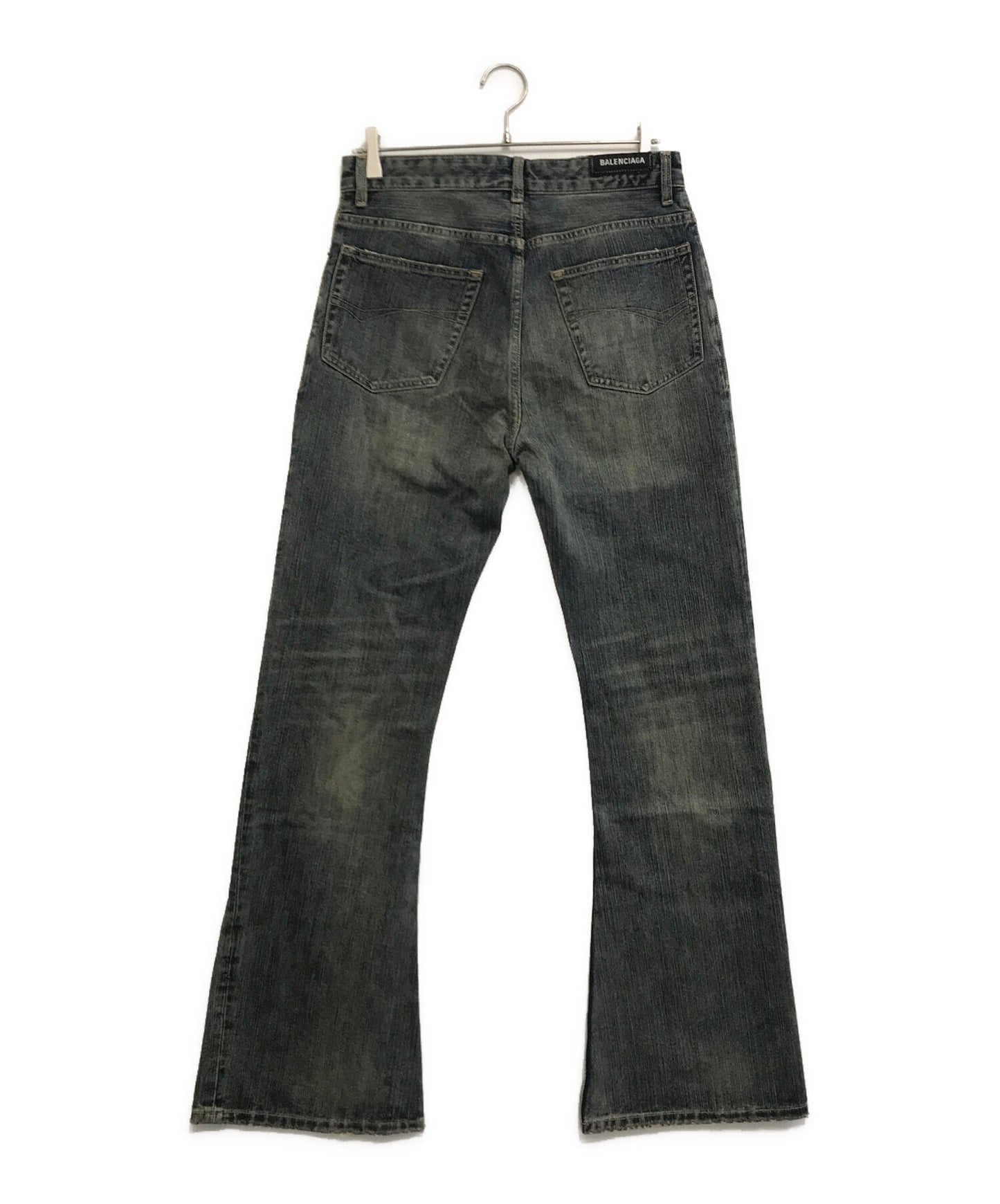 [Pre-owned] BALENCIAGA Washed Bootcut Denim Pants