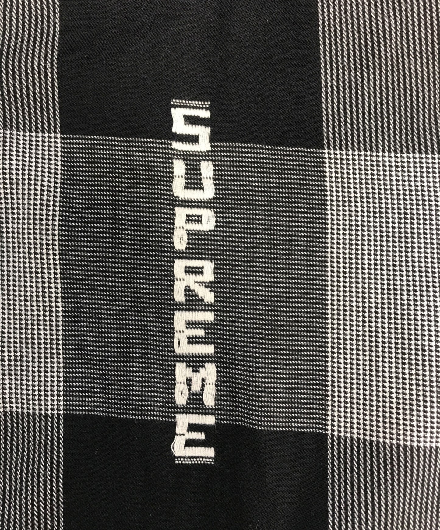 [Pre-owned] SUPREME LOGO PLAID SHIRT