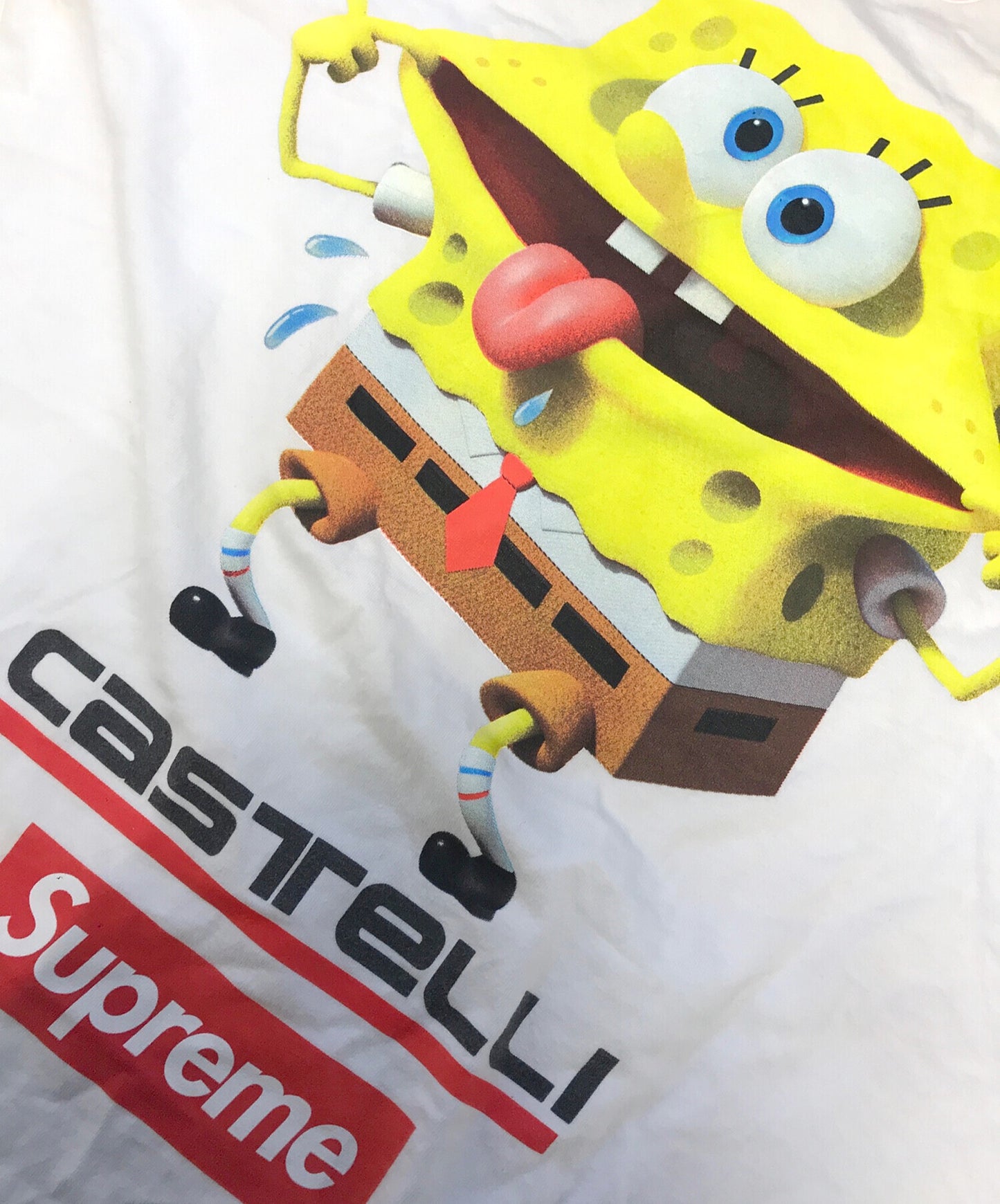 [Pre-owned] SUPREME SquarePants Castelli Racing L/S Tee