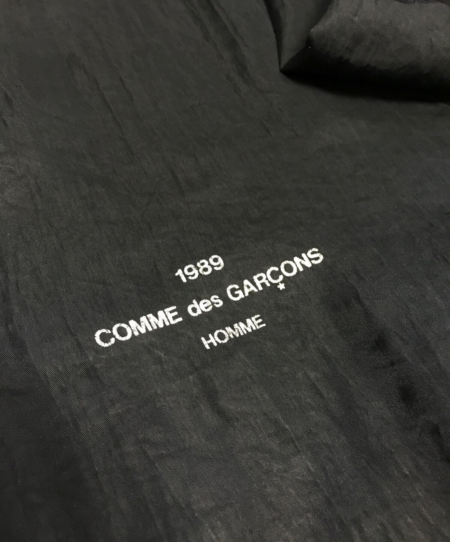 [Pre-owned] COMME des GARCONS HOMME 80's Logo Print Coach Jacket