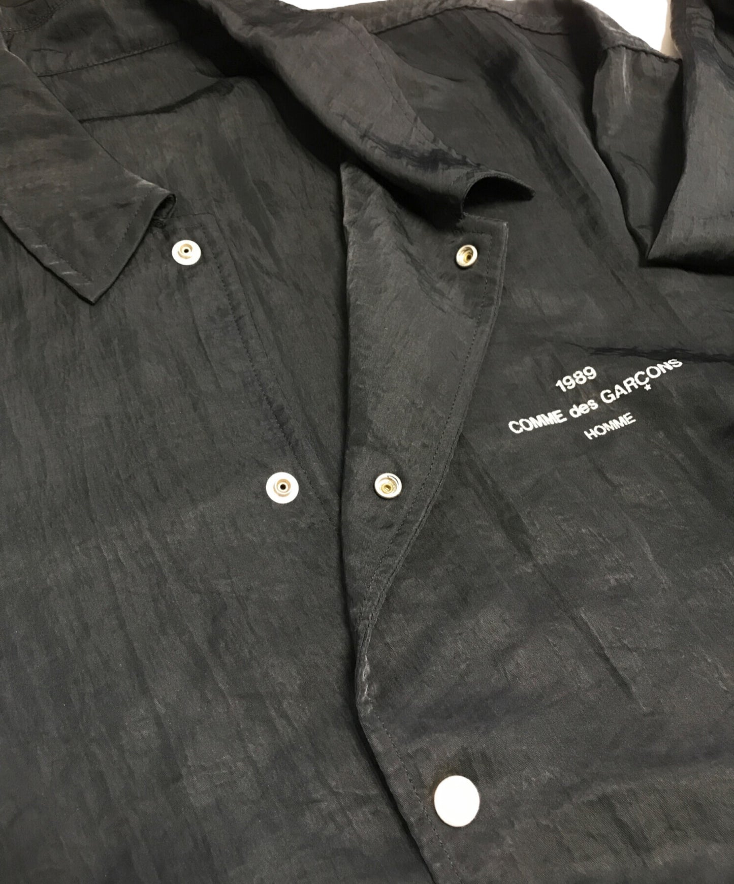 [Pre-owned] COMME des GARCONS HOMME 80's Logo Print Coach Jacket