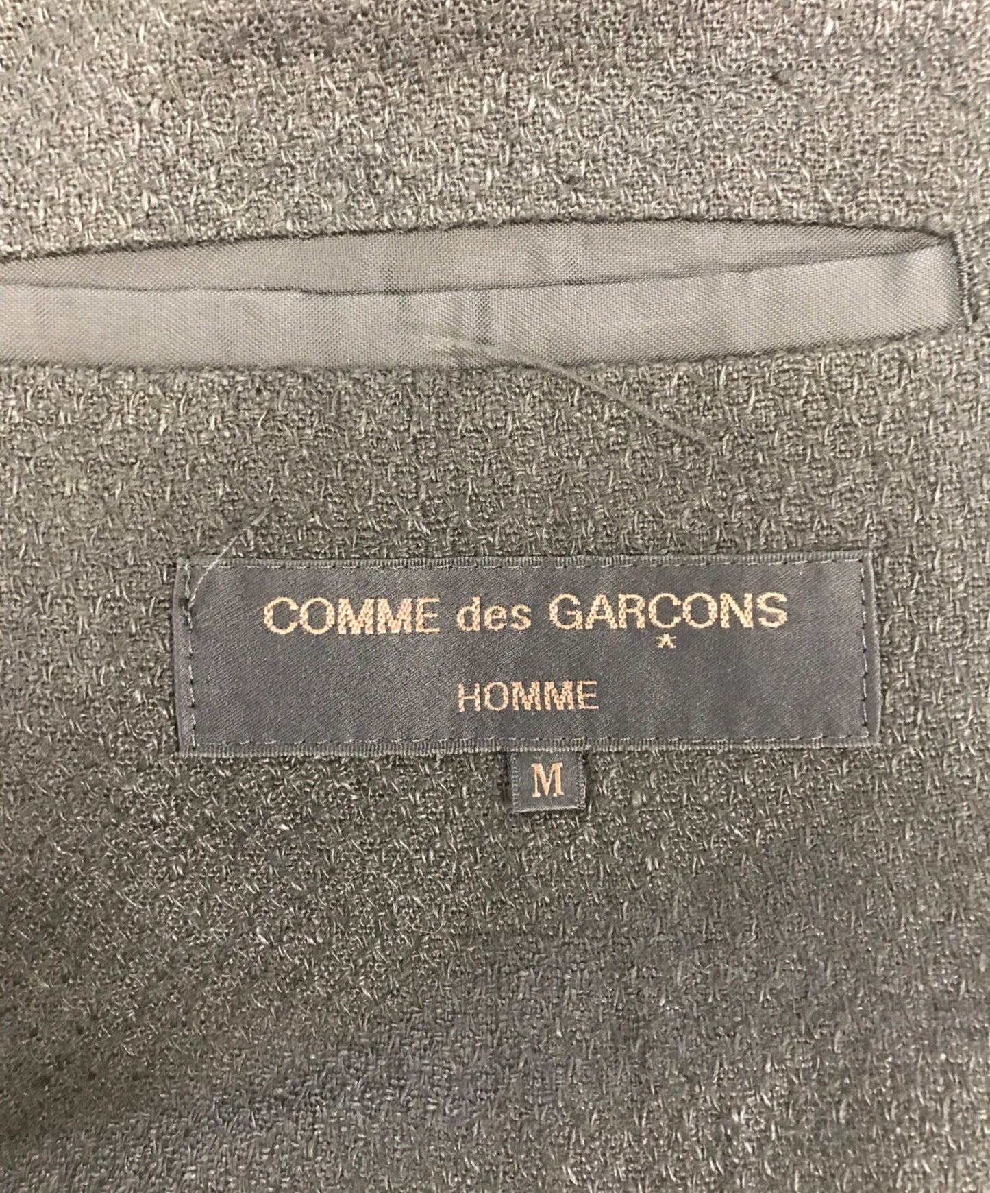 [Pre-owned] COMME des GARCONS HOMME Linen Tailored Jacket HJ-02002M