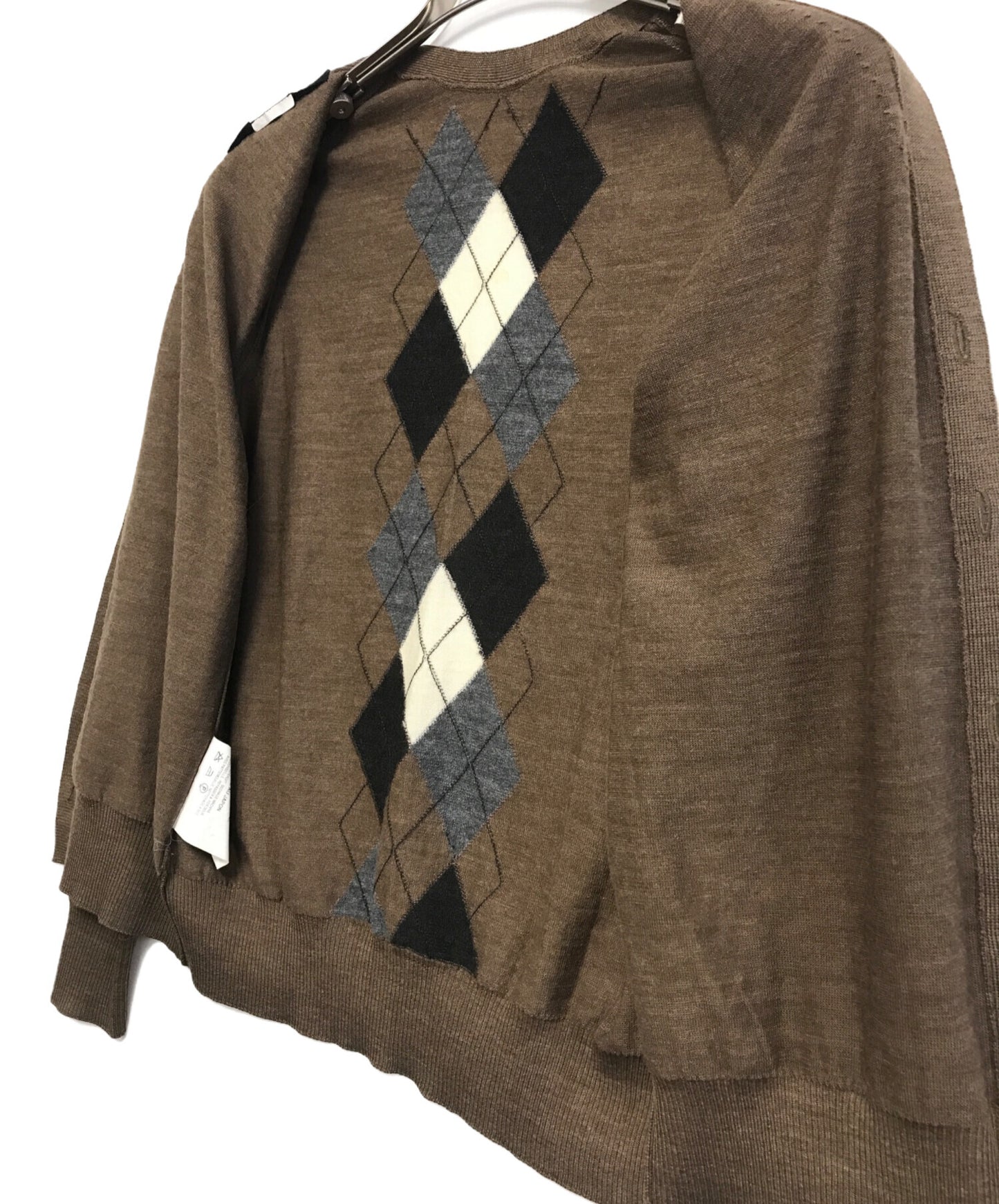 [Pre-owned] JUNYA WATANABE COMME des GARCONS Argyle Knit Cardigan JJ-N016