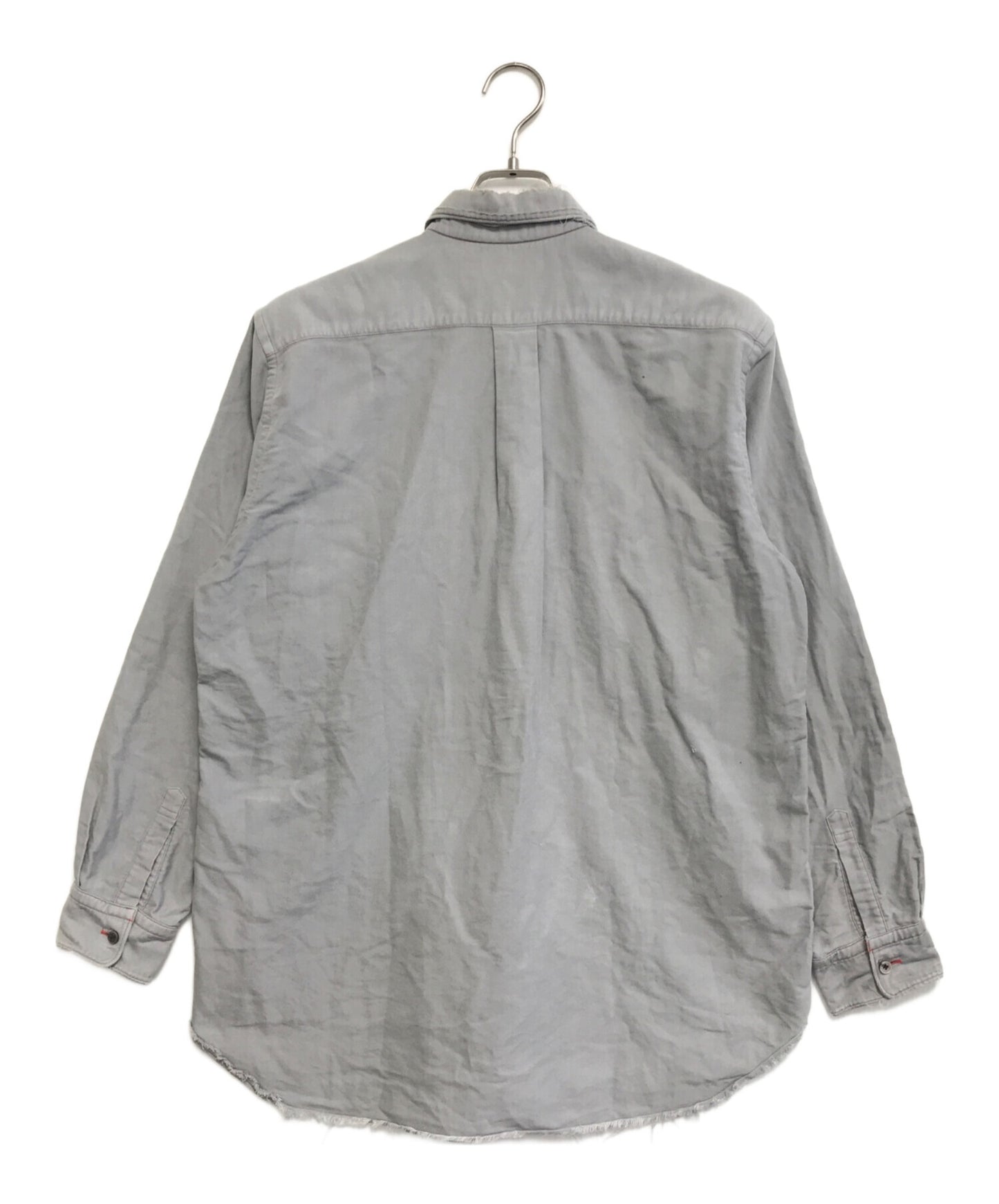 [Pre-owned] COMME des GARCONS HOMME Damaged stitched shirt HC-B048