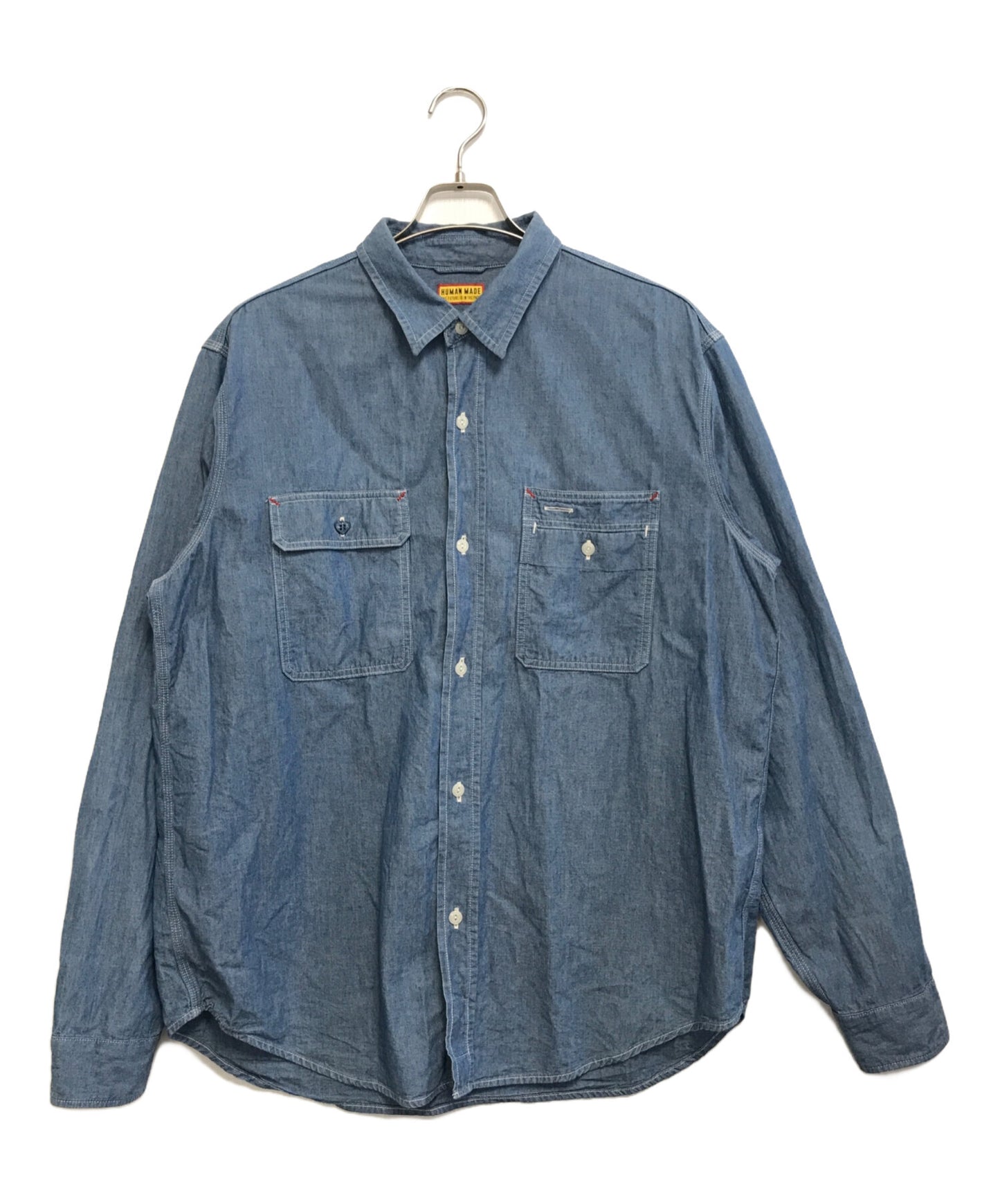 [Pre-owned] HUMAN MADE CHAMBRAY SHIRT HM29SH003