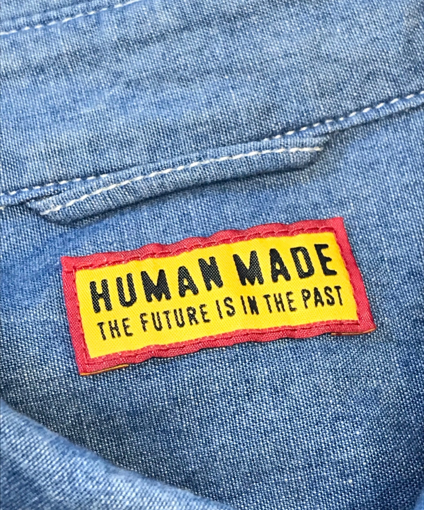 [Pre-owned] HUMAN MADE CHAMBRAY SHIRT HM29SH003