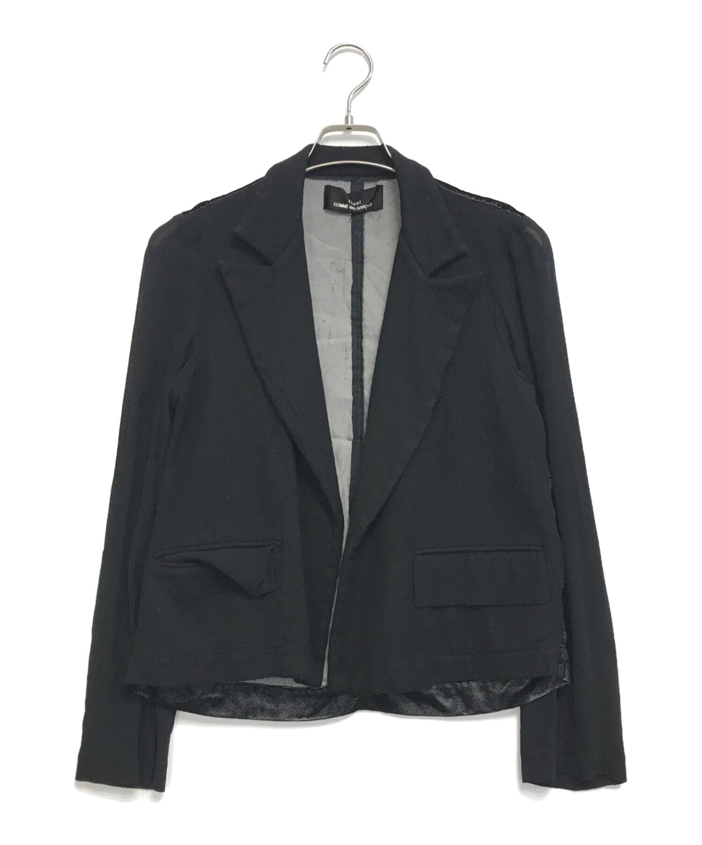 [Pre-owned] tricot COMME des GARCONS Tailored Jacket with Different Material Switching TJ-070120
