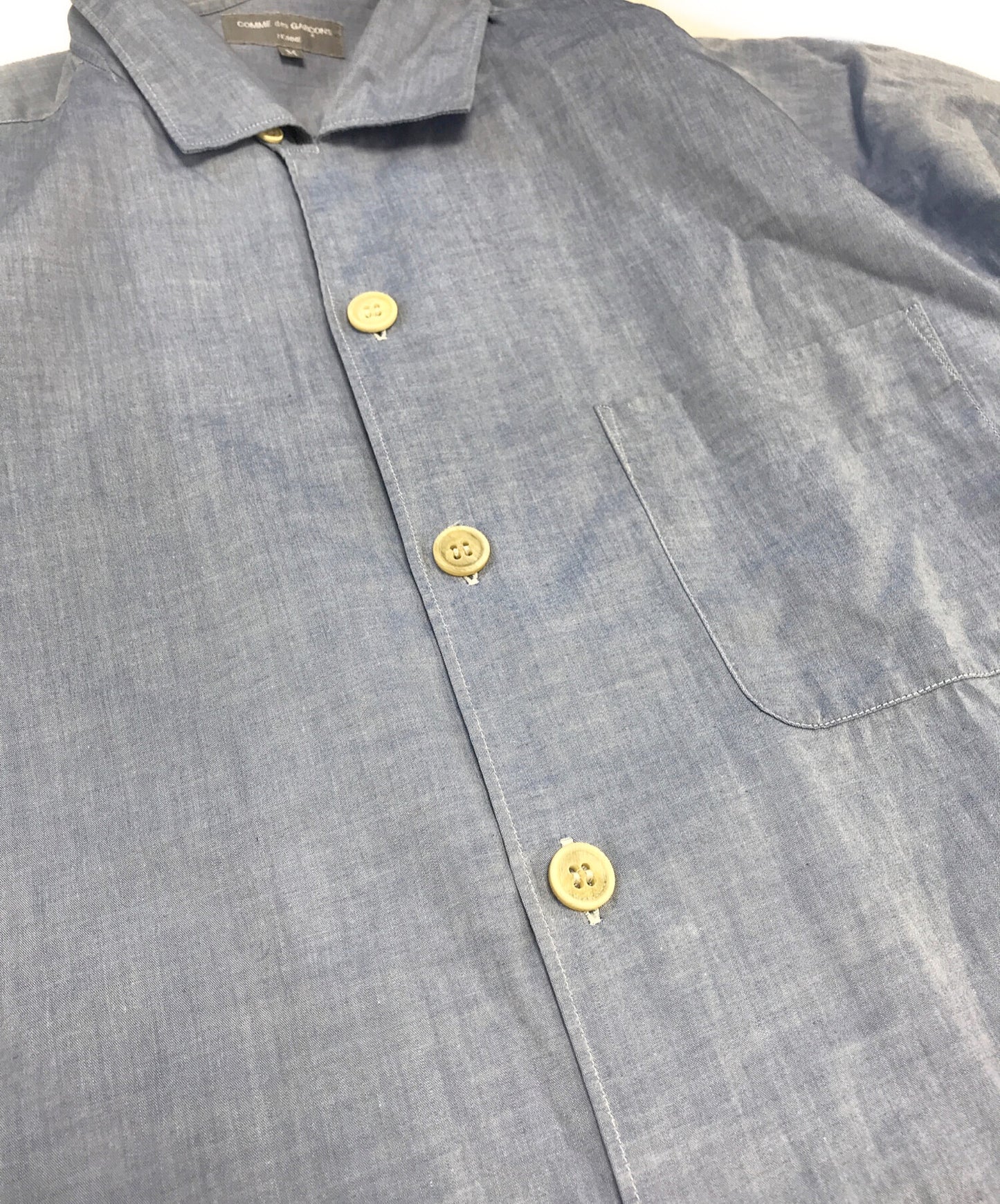 [Pre-owned] COMME des GARCONS HOMME open-collared shirt