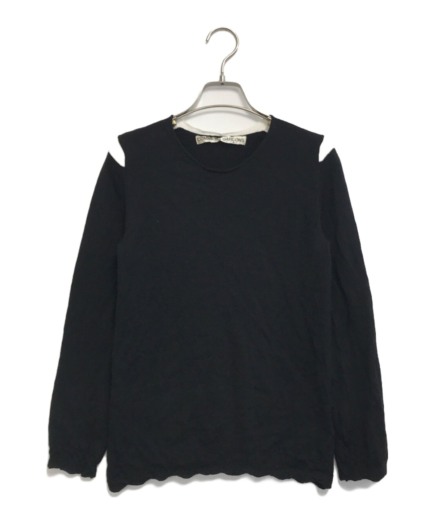 [Pre-owned] COMME des GARCONS Bicolor wool knit GC-N011