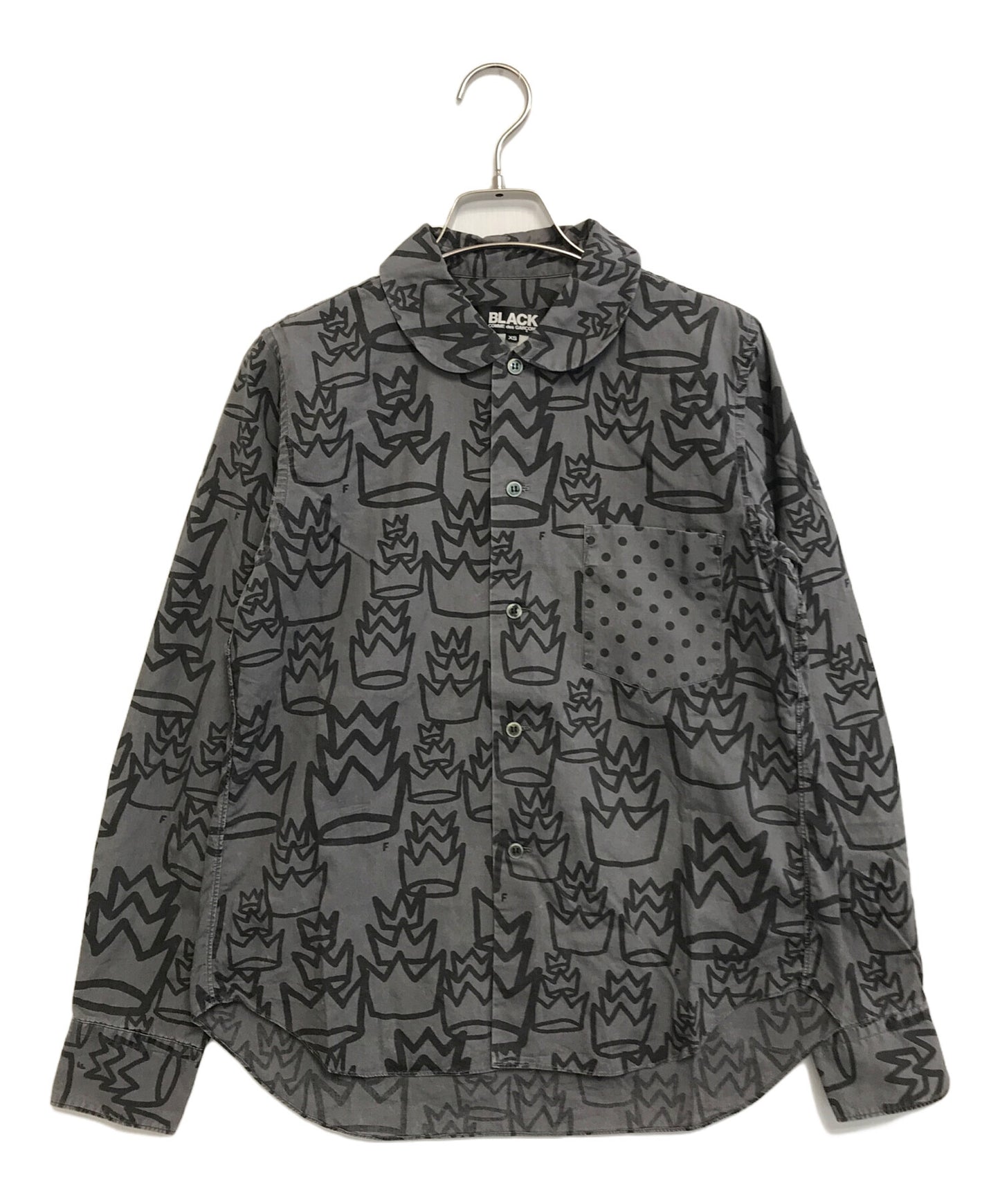 [Pre-owned] BLACK COMME des GARCONS full-length shirt 1K-B002