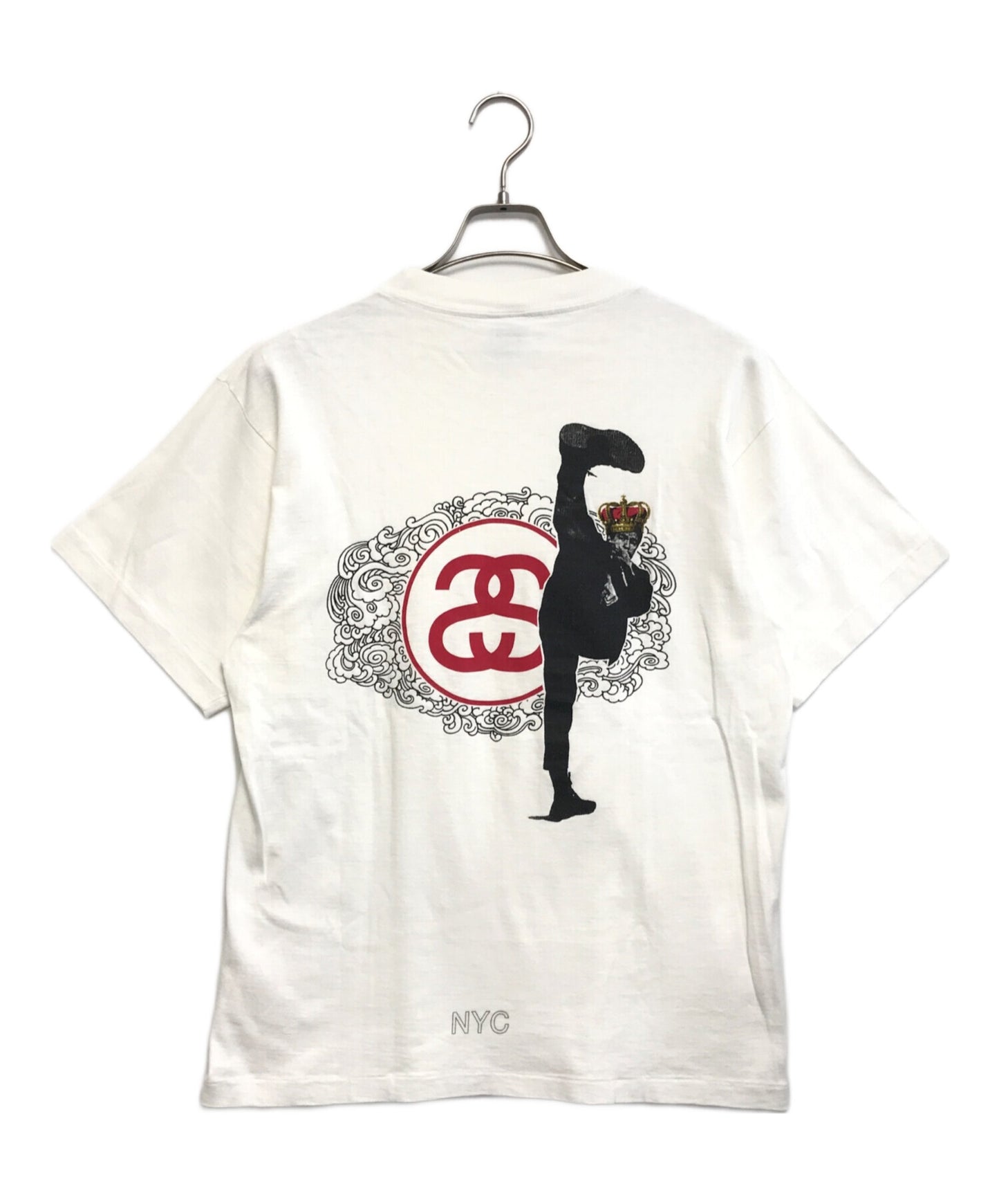[Pre-owned] stussy T-shirt printed on both sides