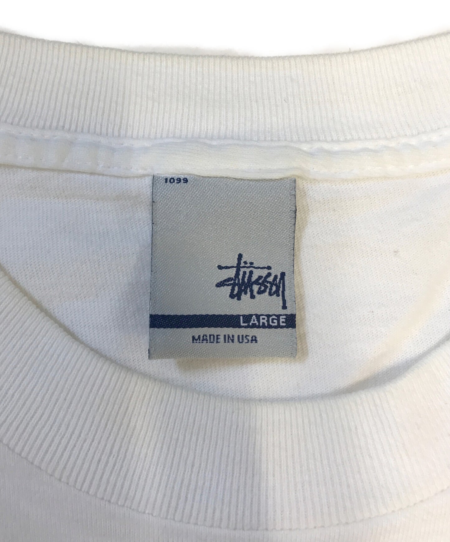[Pre-owned] stussy T-shirt printed on both sides
