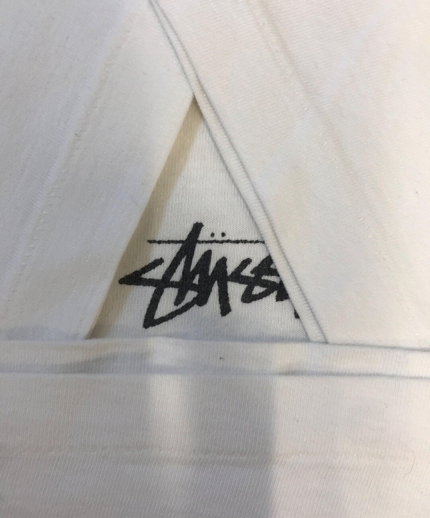 [Pre-owned] stussy T-shirt printed on both sides
