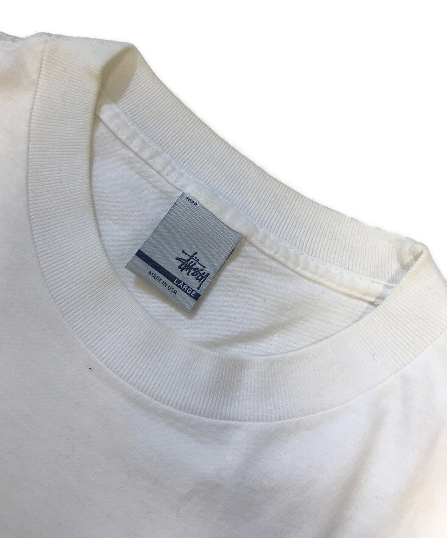 [Pre-owned] stussy T-shirt printed on both sides