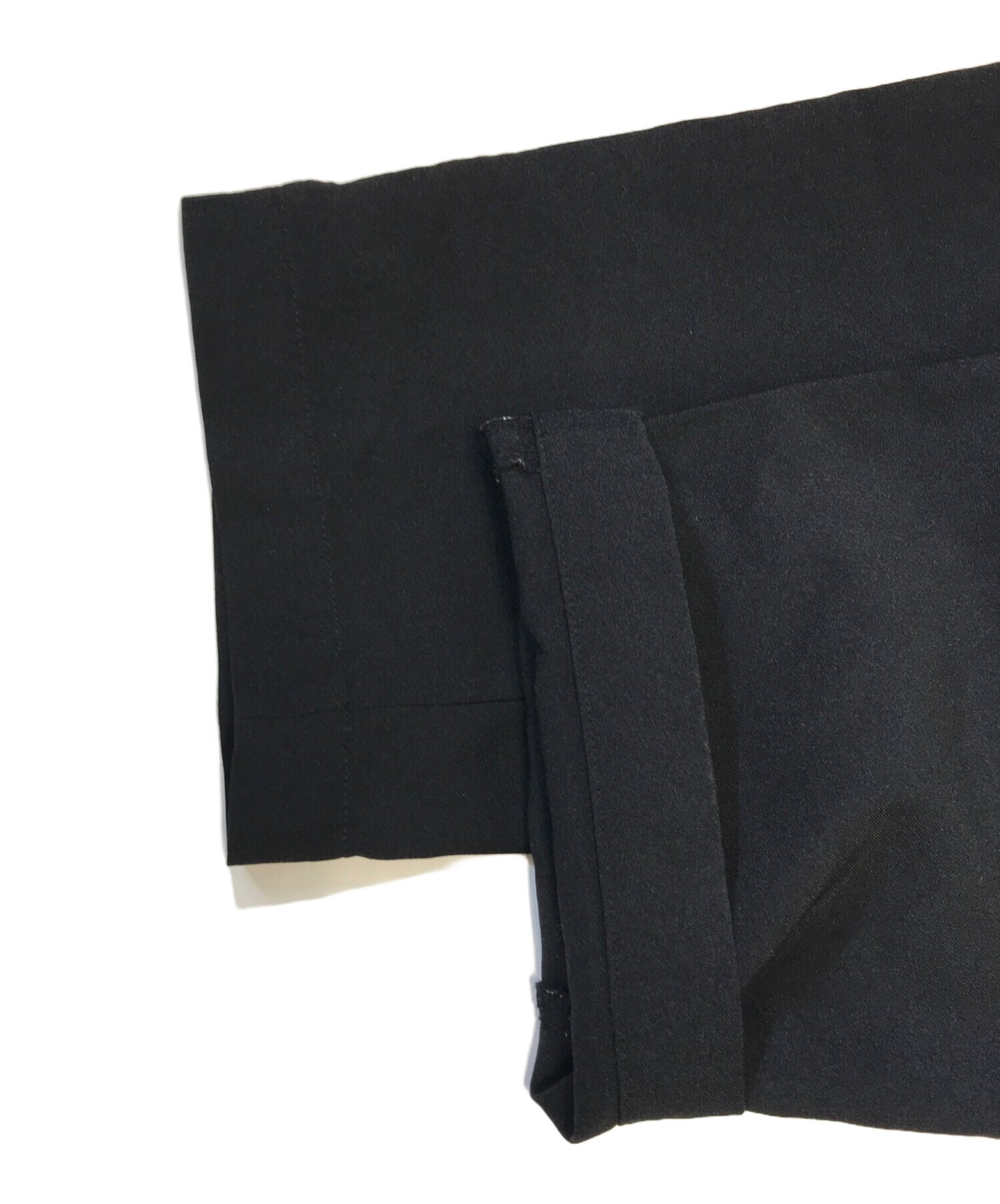 [Pre-owned] BLACK COMME des GARCONS Poly Shrink Zip Design Pants 1A-P068
