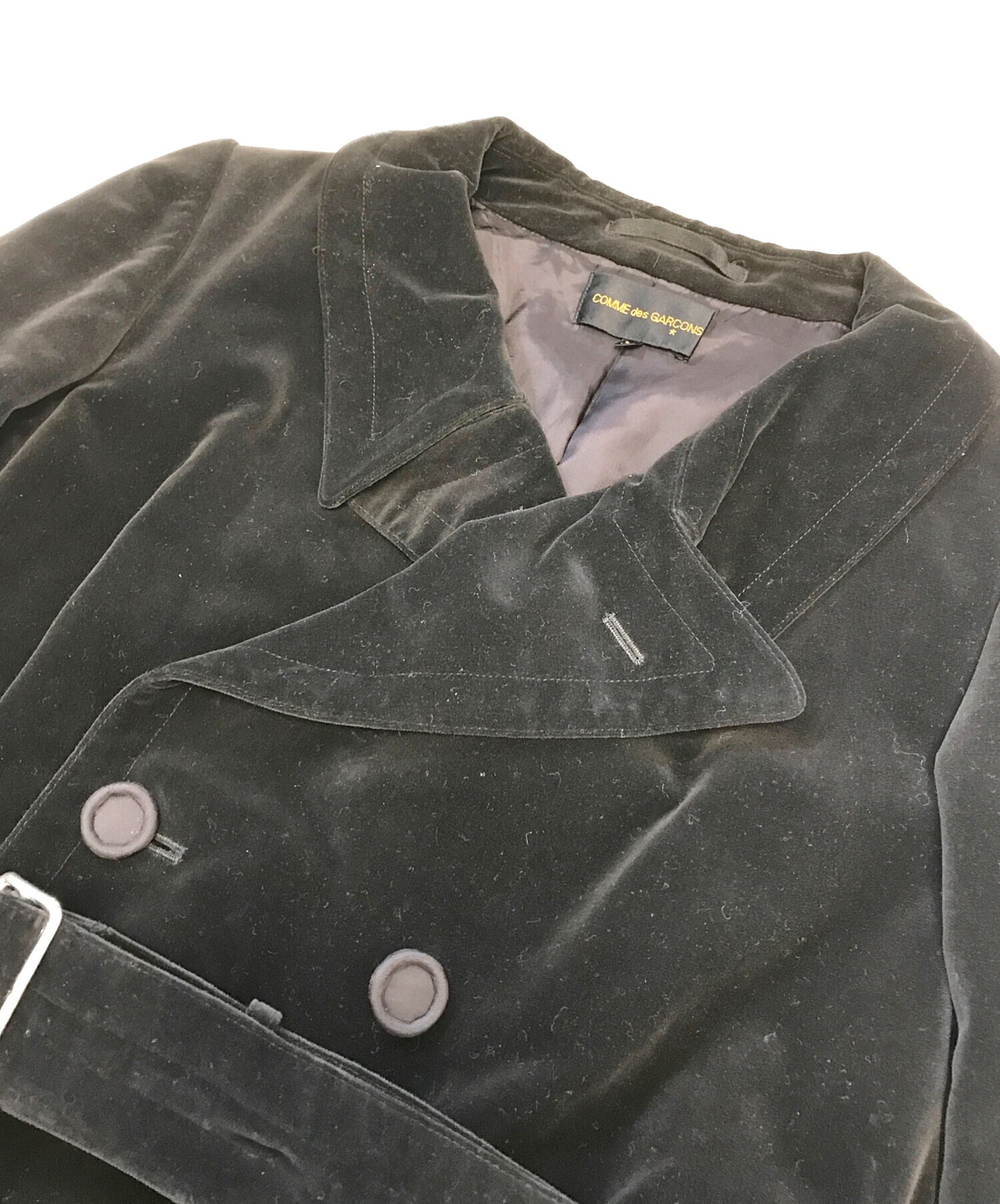 [Pre-owned] COMME des GARCONS 00's velvet jacket GC-J076