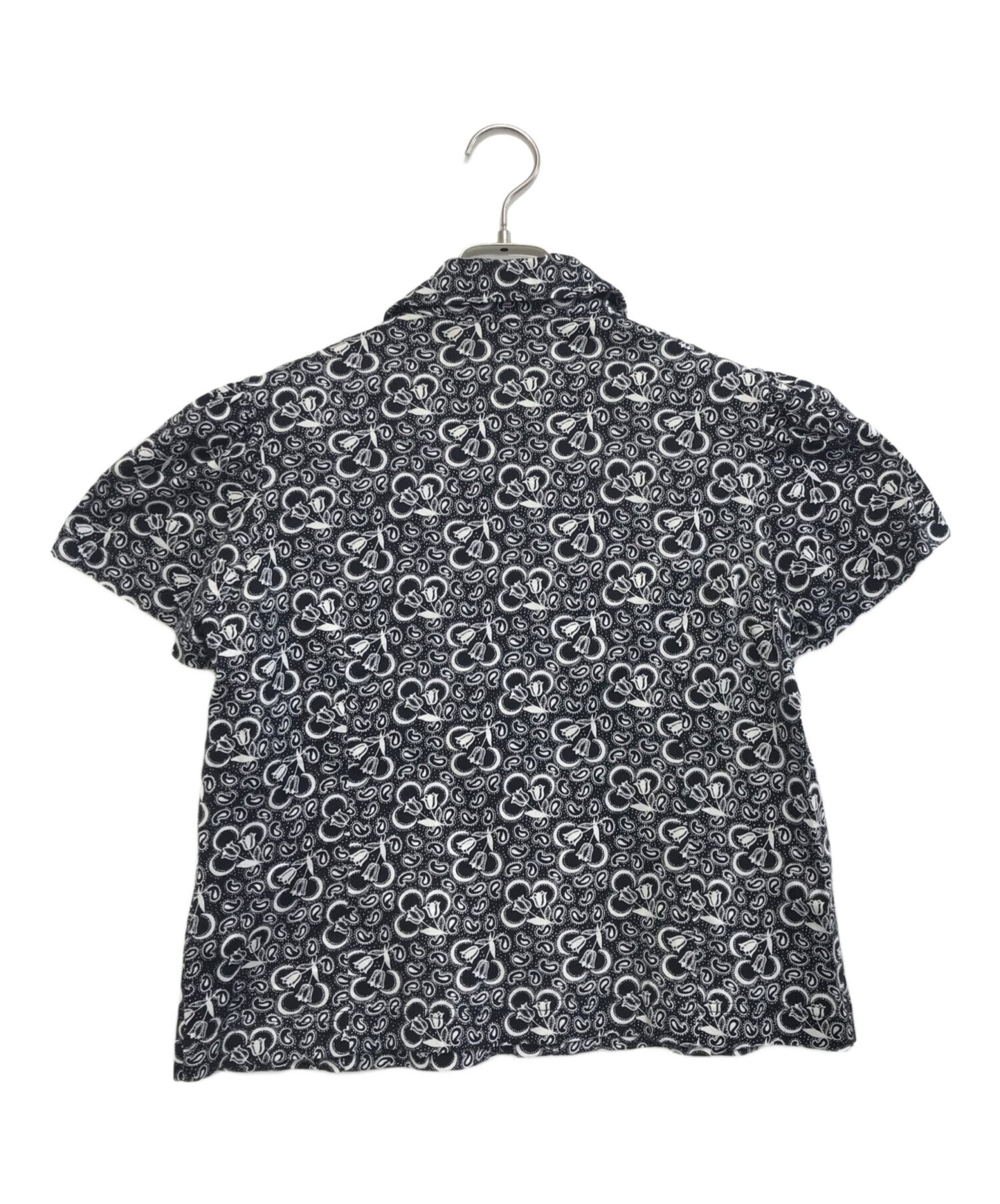 [Pre-owned] tricot COMME des GARCONS Paisley Pattern Round Collar Shirt TC-T005
