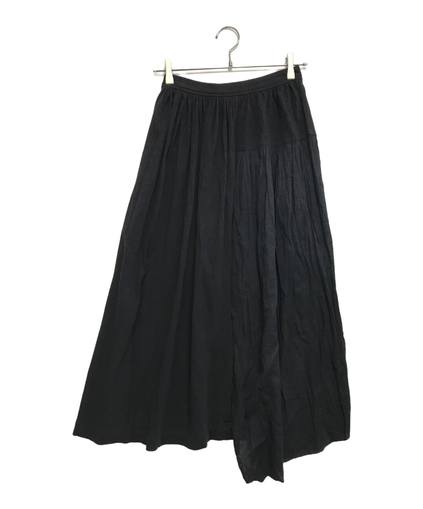 [Pre-owned] COMME des GARCONS 80's Pleated Switched Skirt GS-11009M