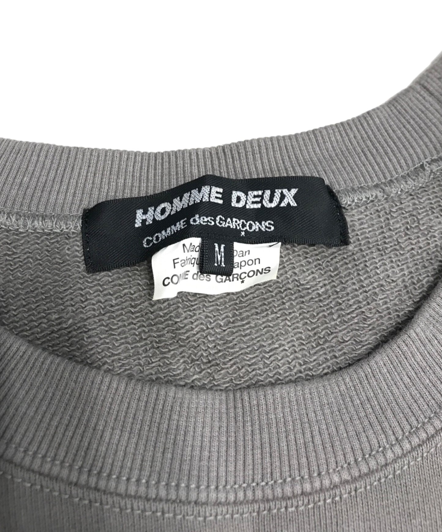 [Pre-owned] COMME des GARCONS HOMME DEUX Sleeve Switching Sweatshirt DF-T008