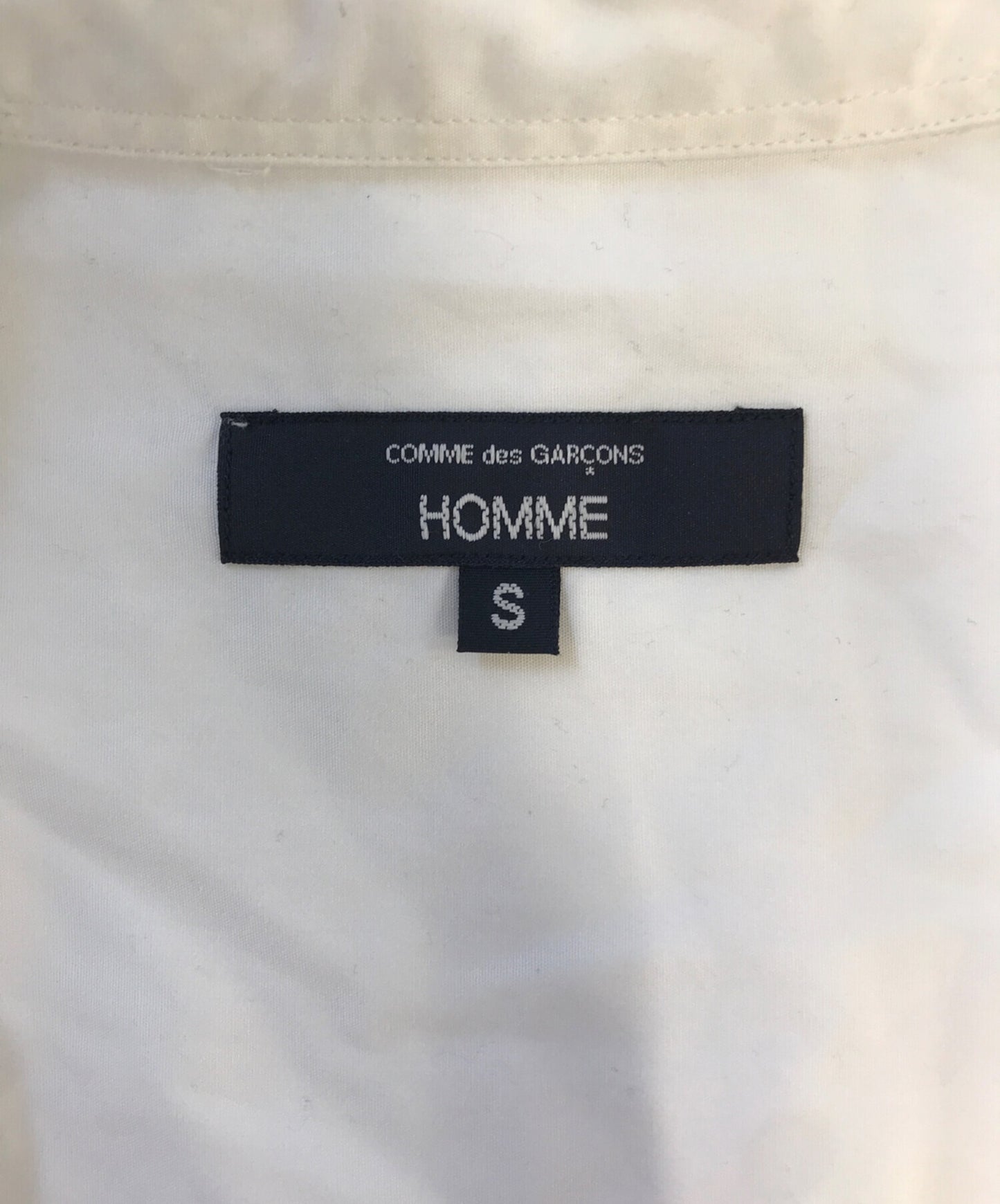 [Pre-owned] COMME des GARCONS HOMME cotton broadcloth shirt HO-B102