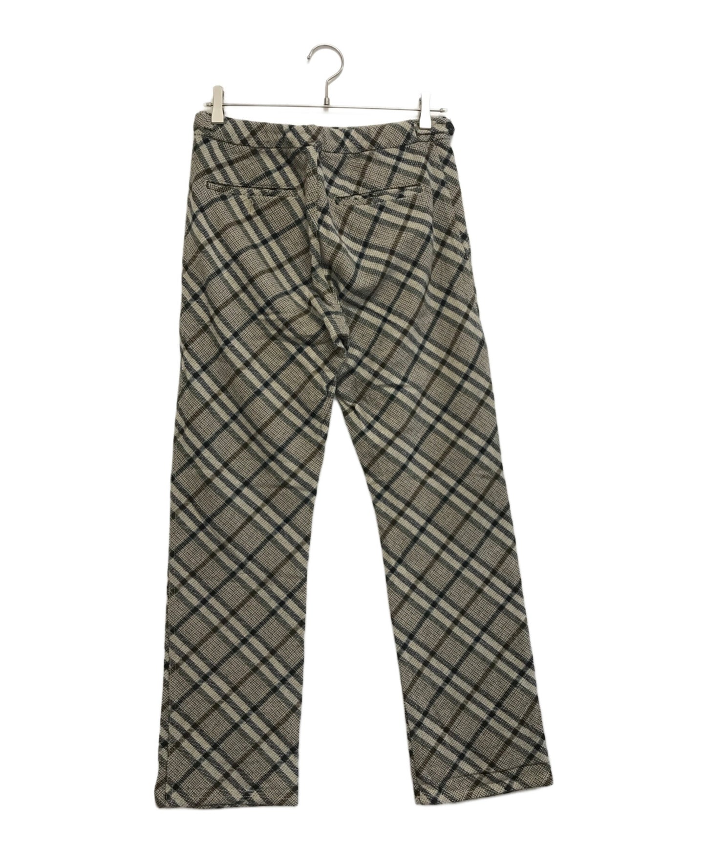 [Pre-owned] COMME des GARCONS HOMME PLUS check pants PP-04009S