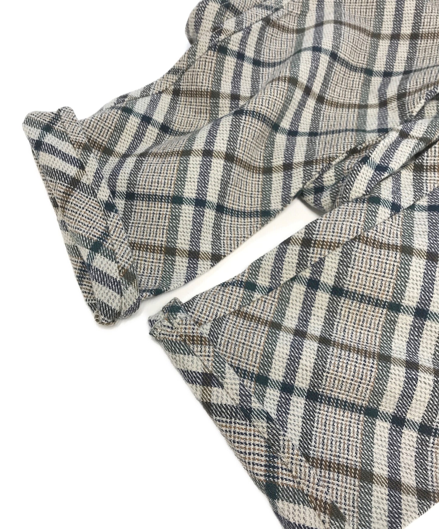 [Pre-owned] COMME des GARCONS HOMME PLUS check pants PP-04009S