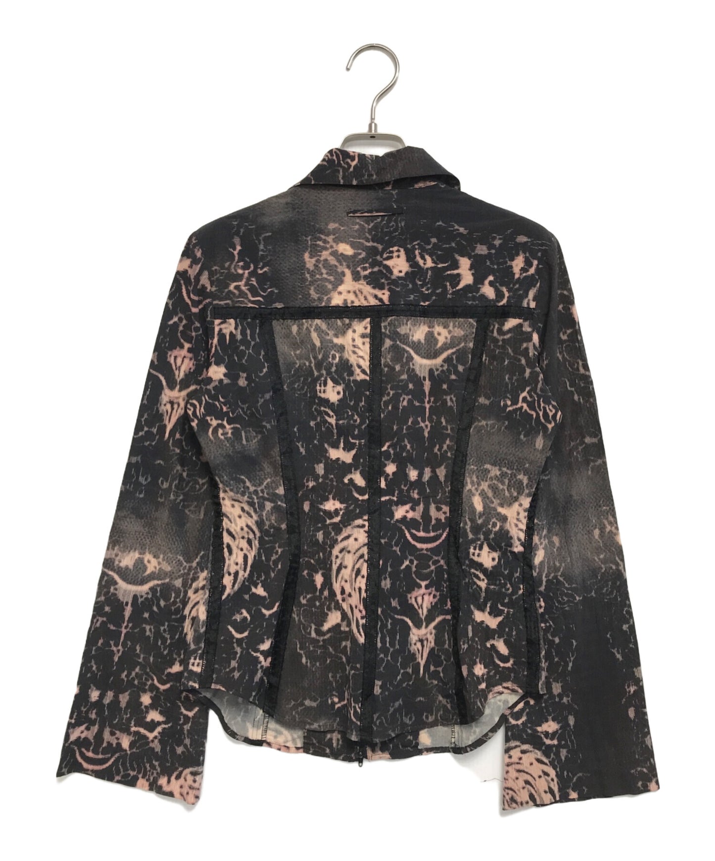 [Pre-owned] Jean Paul GAULTIER Second skin all-over zip jacket 390712