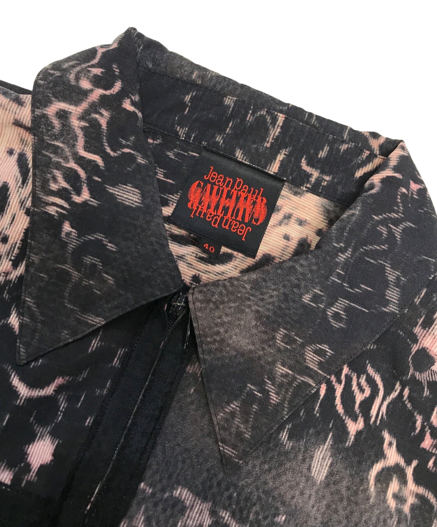 [Pre-owned] Jean Paul GAULTIER Second skin all-over zip jacket 390712