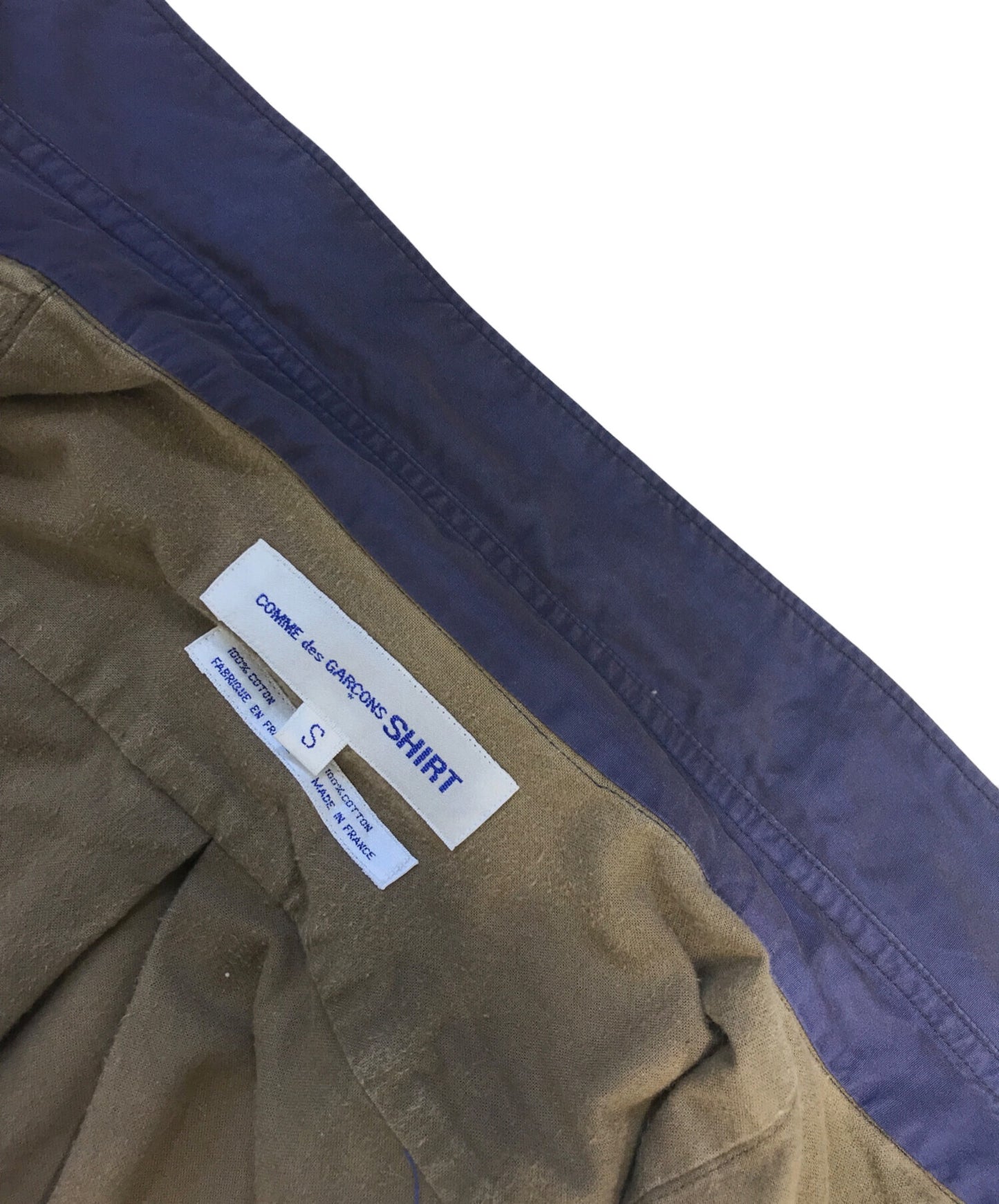 [Pre-owned] COMME des GARCONS SHIRT lined shirt
