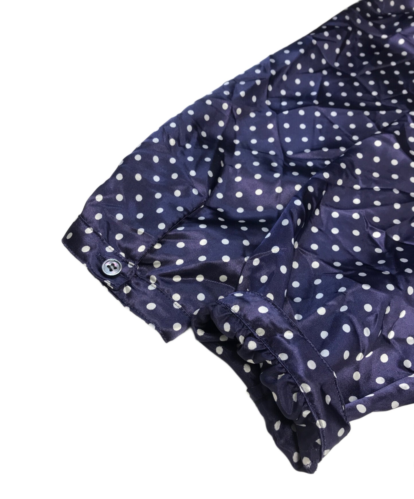 [Pre-owned] COMME des GARCONS GIRL Dot Frill Blouse NM-B009