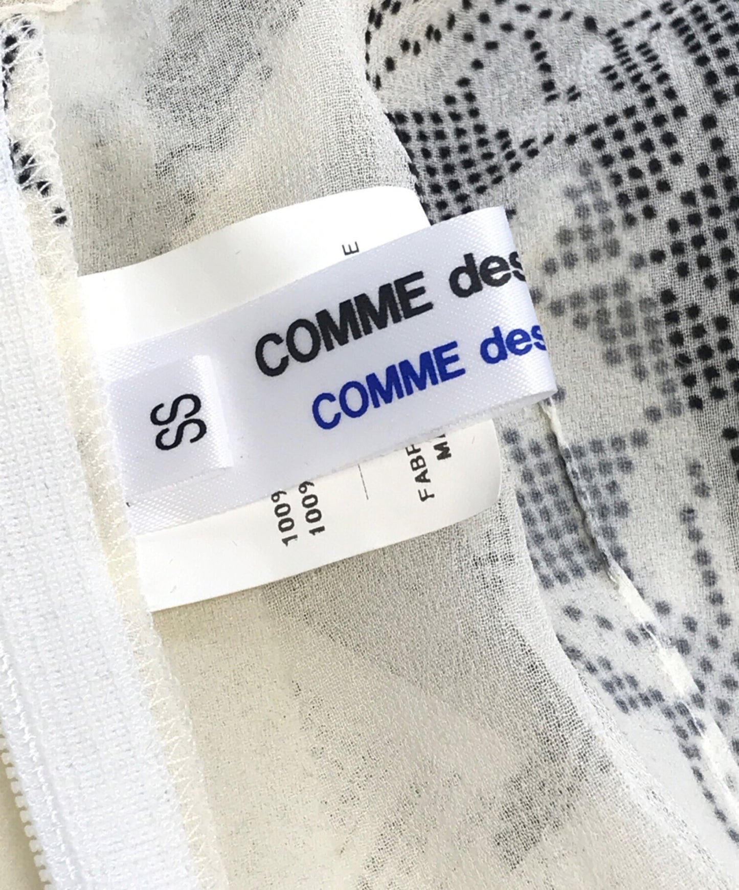 [Pre-owned] COMME des GARCONS COMME des GARCONS Sleeveless Floral Pattern Dress S9OP07