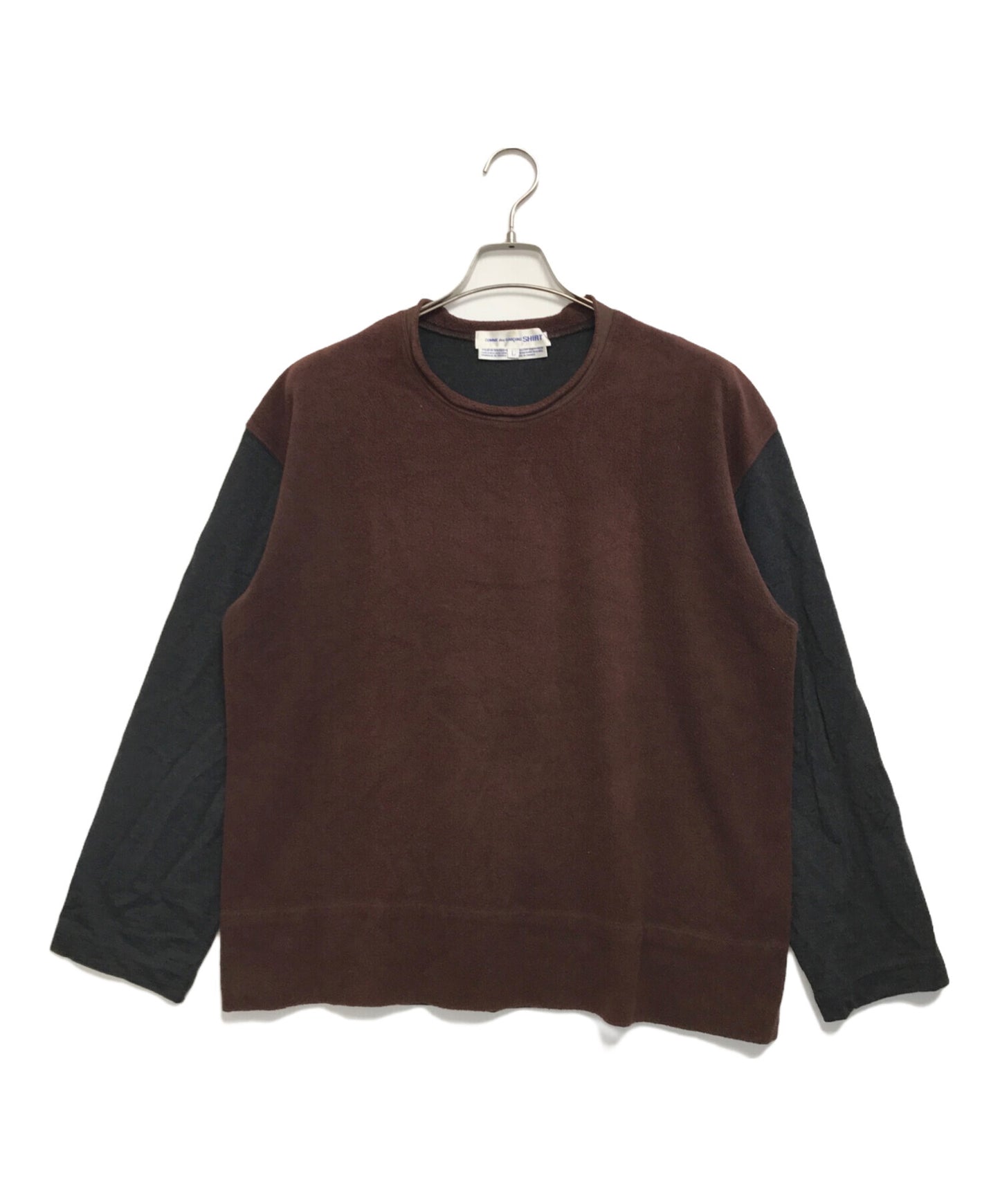 [Pre-owned] COMME des GARCONS SHIRT Roll-neck knit with a different material switch