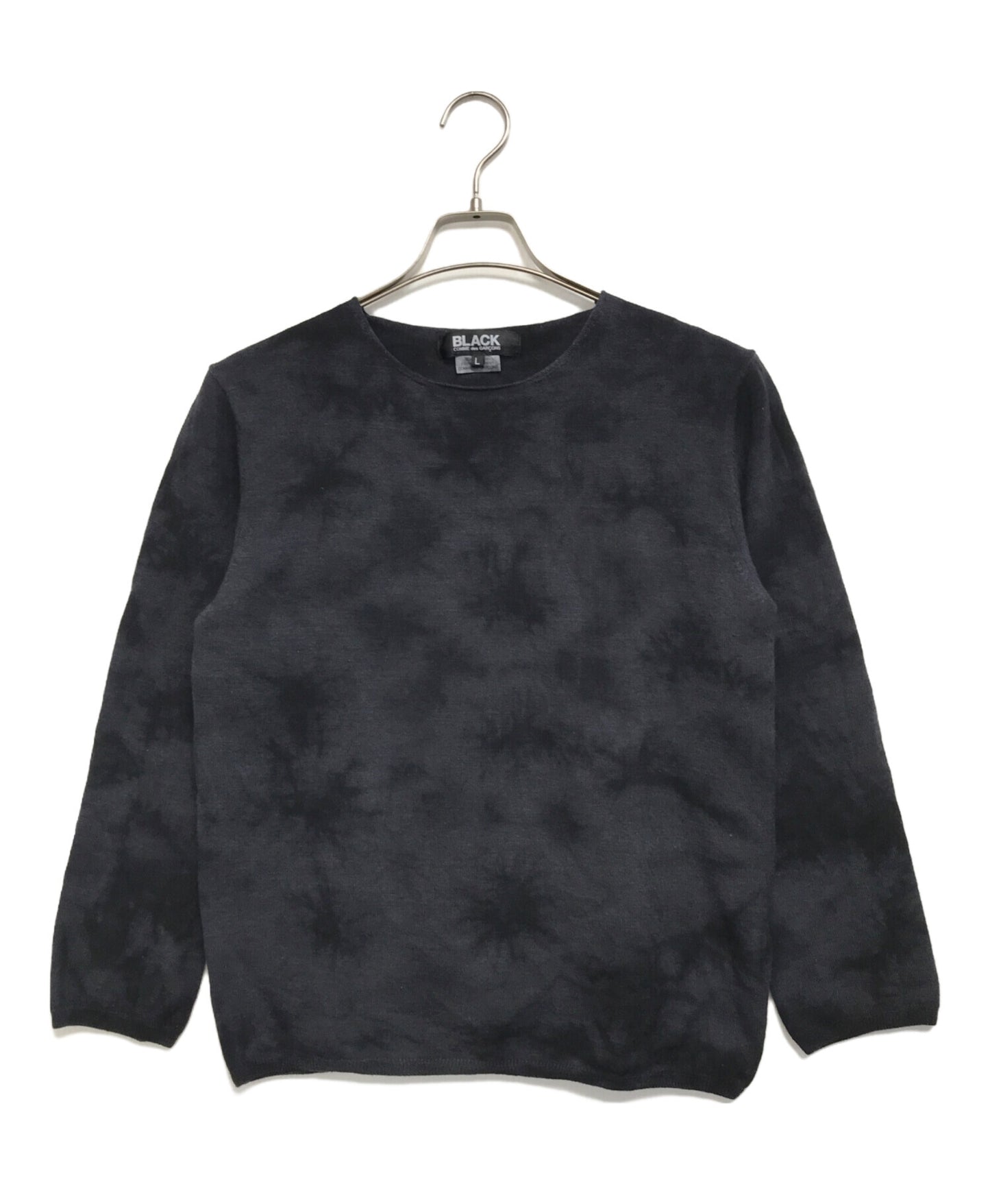 [Pre-owned] BLACK COMME des GARCONS knit with a full pattern 1B-N001