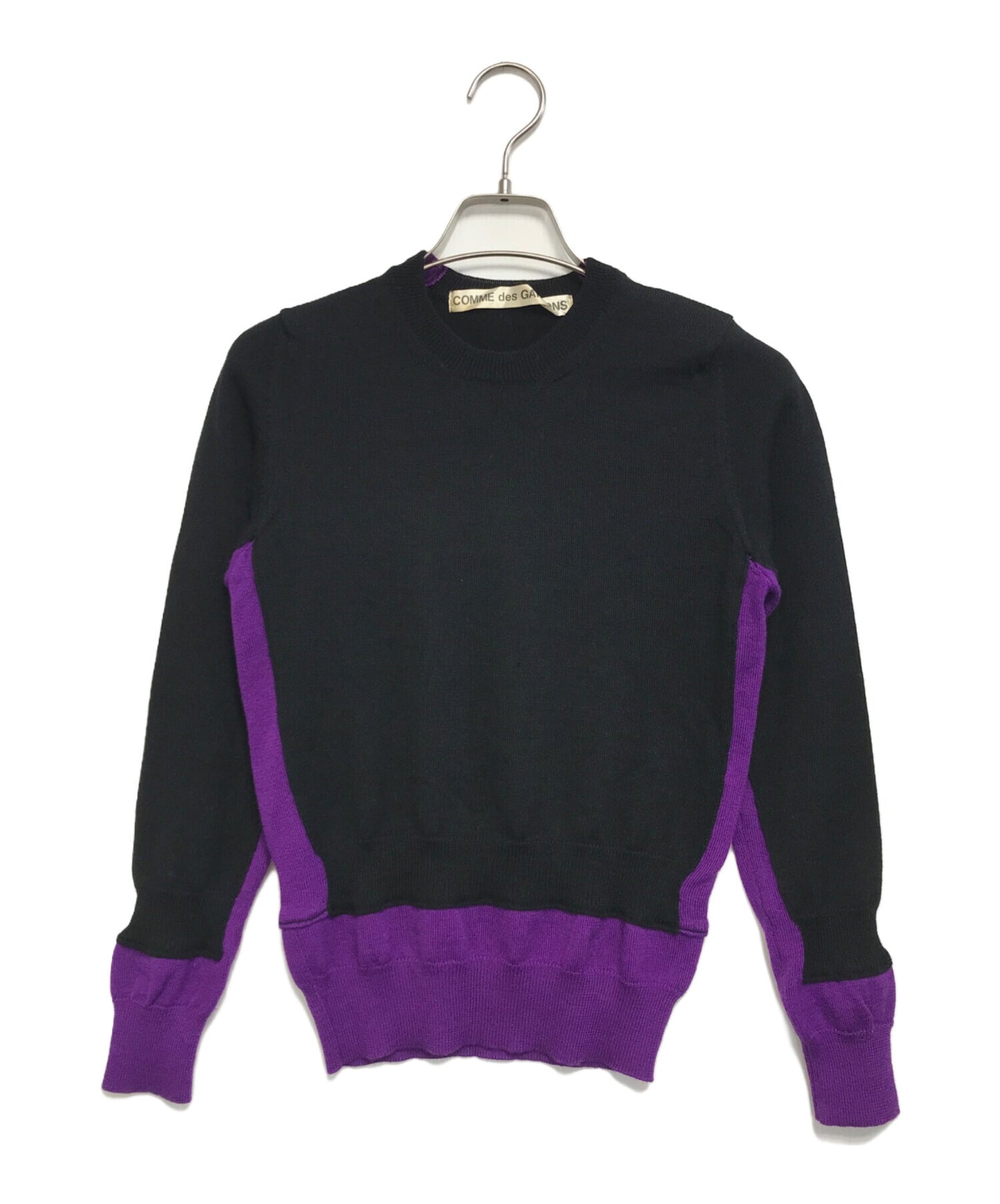 [Pre-owned] COMME des GARCONS bicolor knit GN-040010