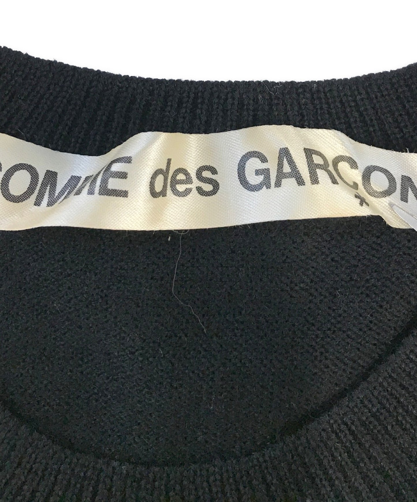[Pre-owned] COMME des GARCONS bicolor knit GN-040010