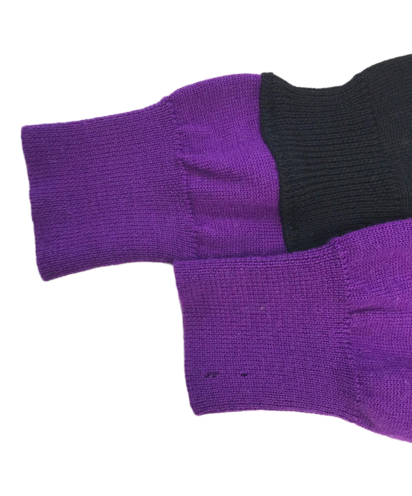 [Pre-owned] COMME des GARCONS bicolor knit GN-040010