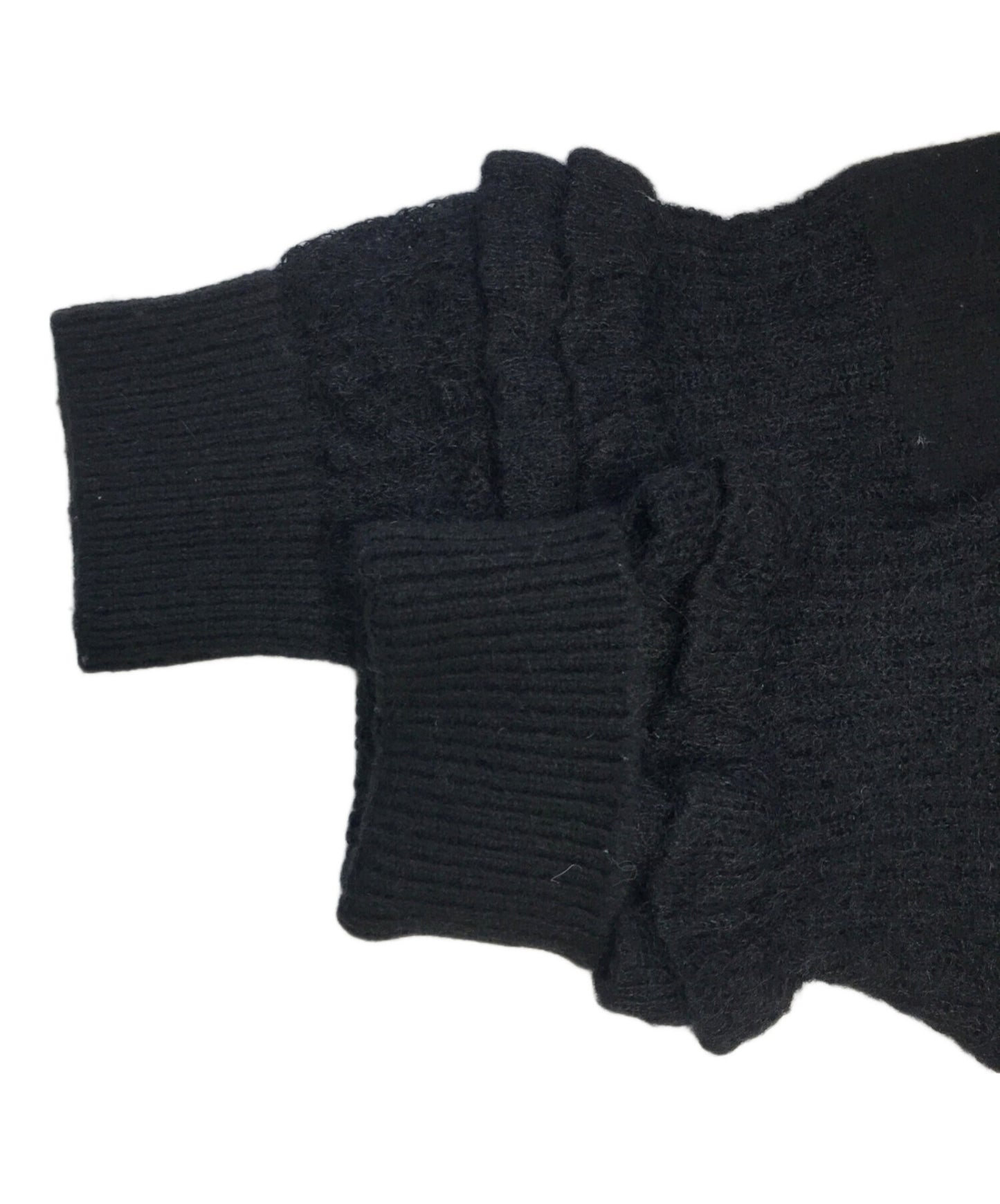 [Pre-owned] tricot COMME des GARCONS Ruffled Sleeve Knit Cardigan TF-N010