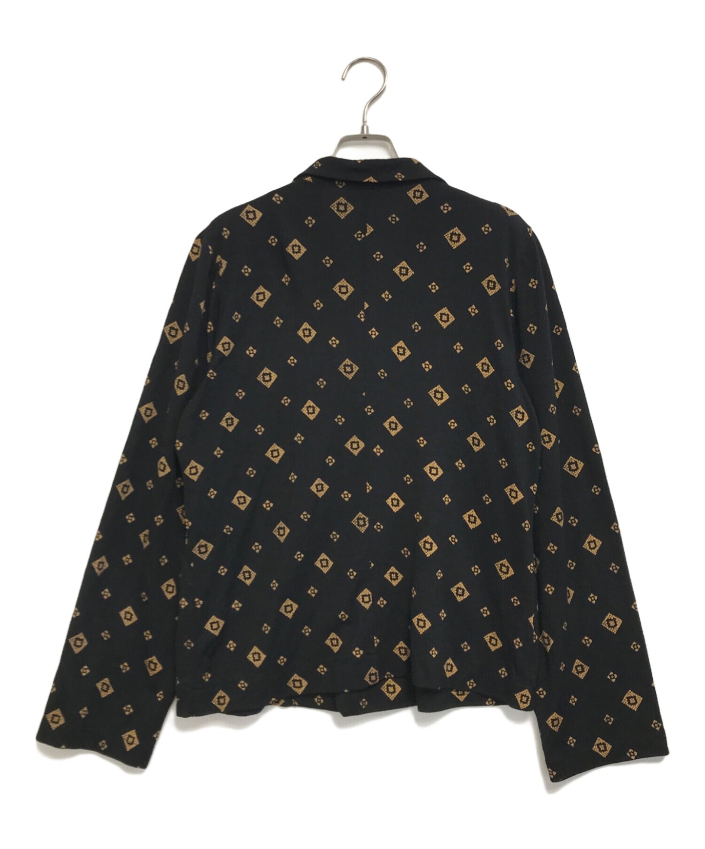 [Pre-owned] ROBE DE CHAMBRE COMME DES GARCONS All-over patterned deformation jacket RJ-040160