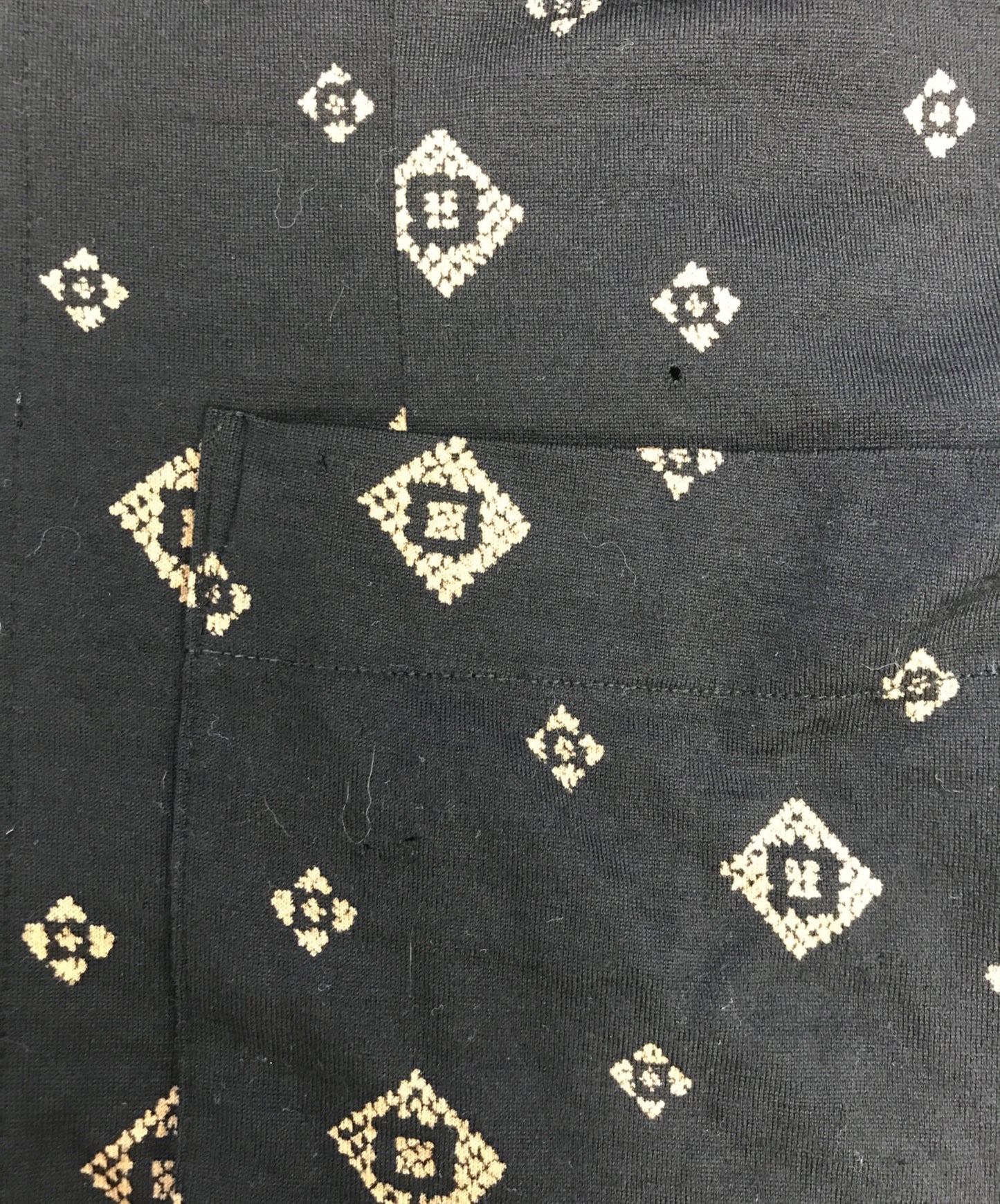 [Pre-owned] ROBE DE CHAMBRE COMME DES GARCONS All-over patterned deformation jacket RJ-040160