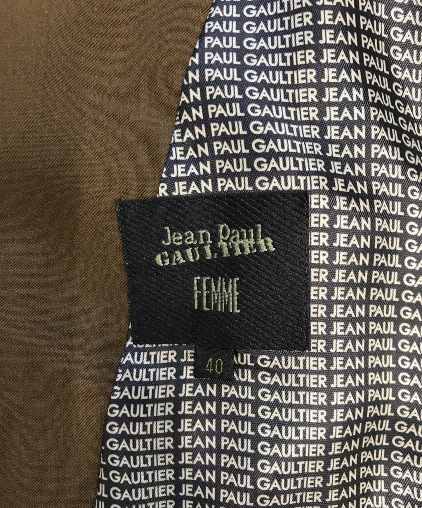[Pre-owned] Jean Paul Gaultier FEMME tailored jacket