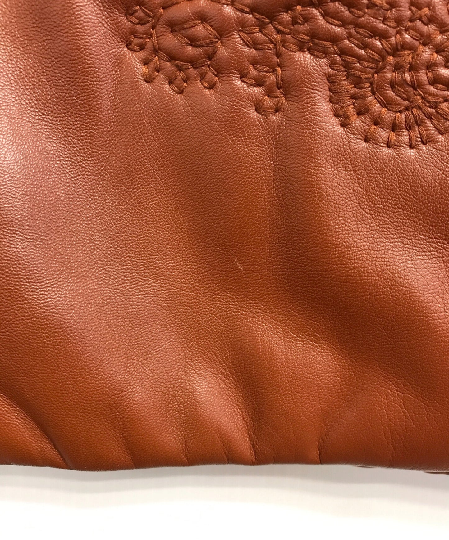 [Pre-owned] Jean Paul Gaultier FEMME Lamb Leather Embroidered Jacket