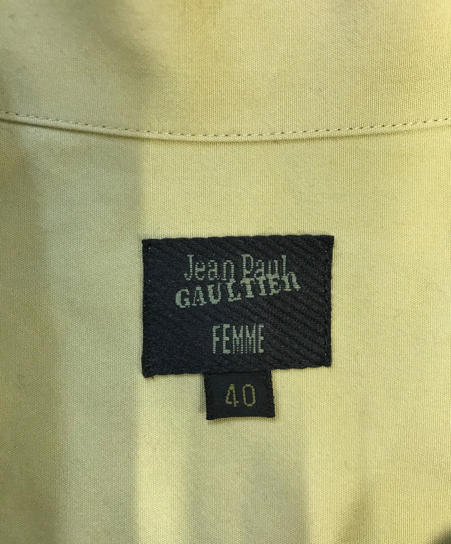 [Pre-owned] Jean Paul Gaultier FEMME multi-buttoned shirt