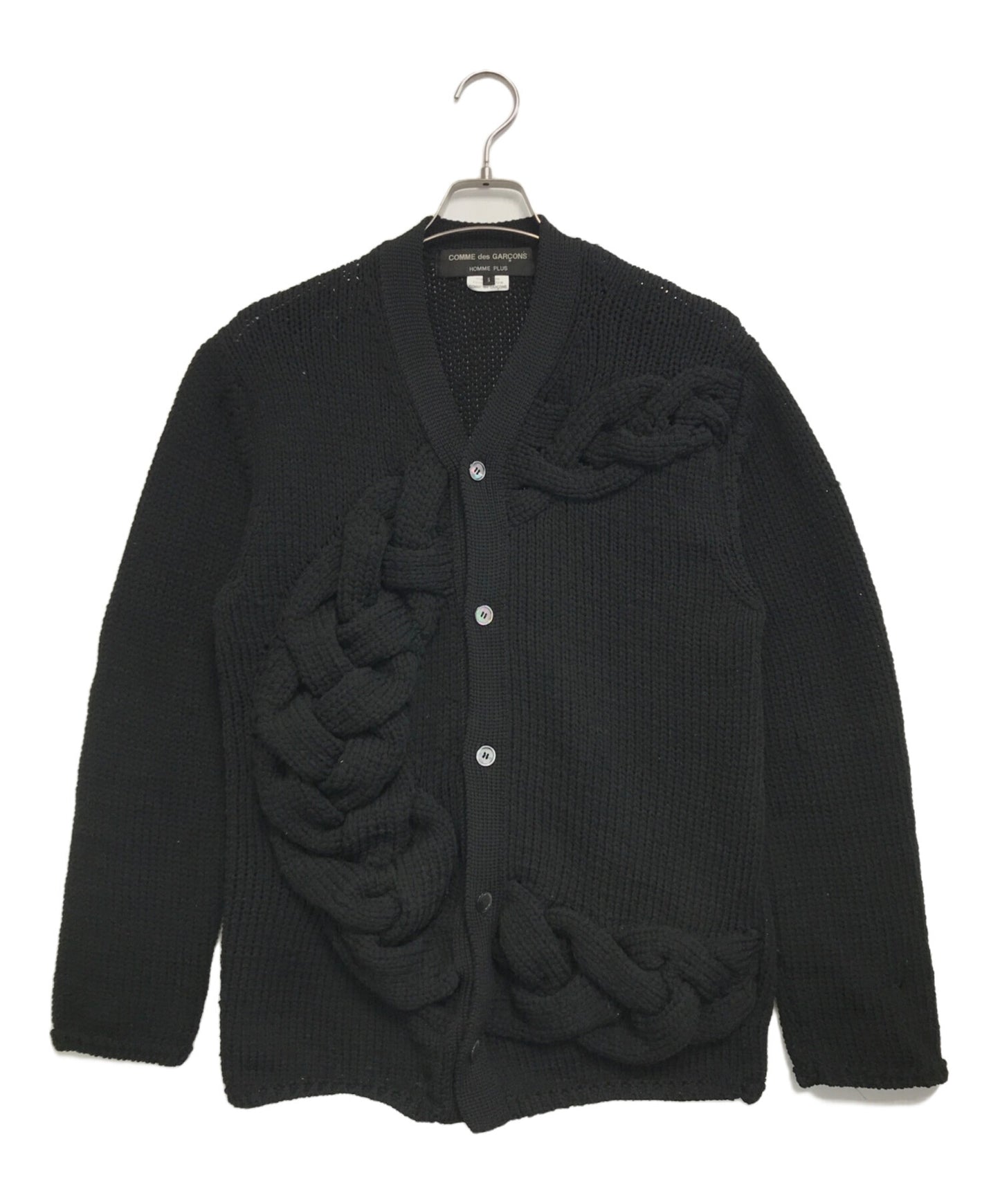 [Pre-owned] COMME des GARCONS HOMME PLUS Cable Knit Cardigan PL-N010
