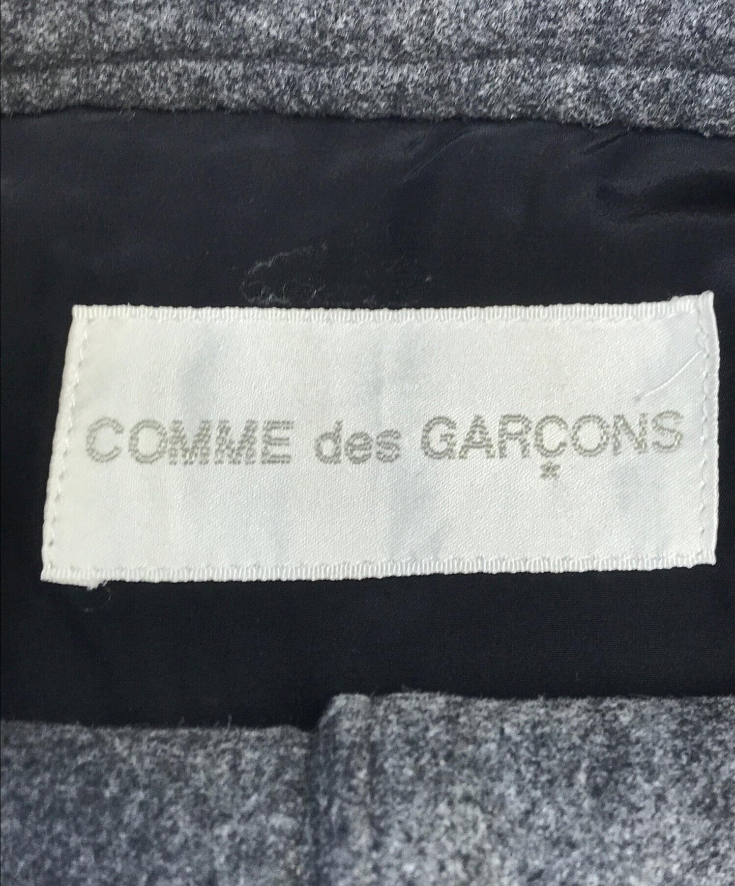 [Pre-owned] COMME des GARCONS 80's wool skirt